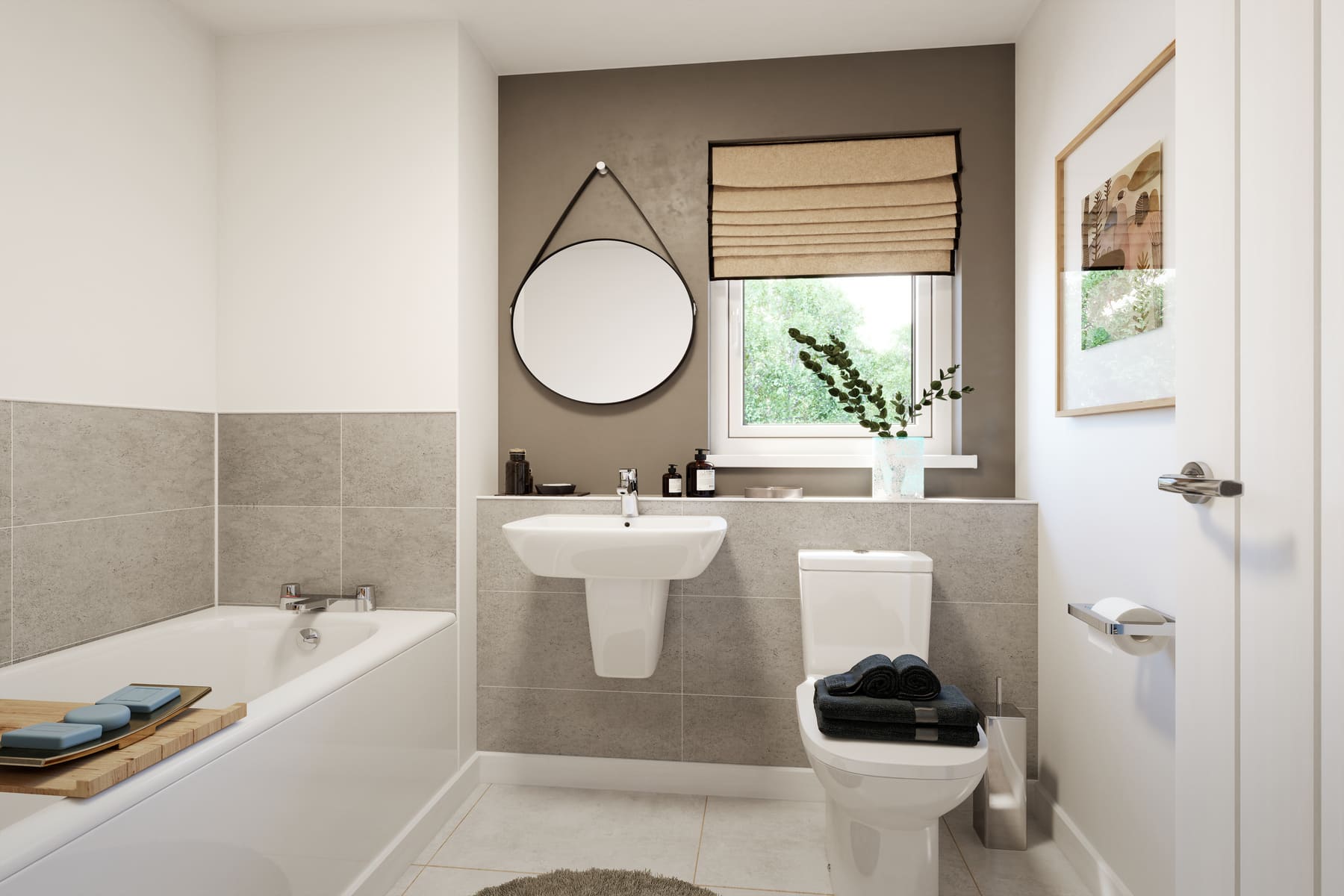 Toilet, sink and bathroom