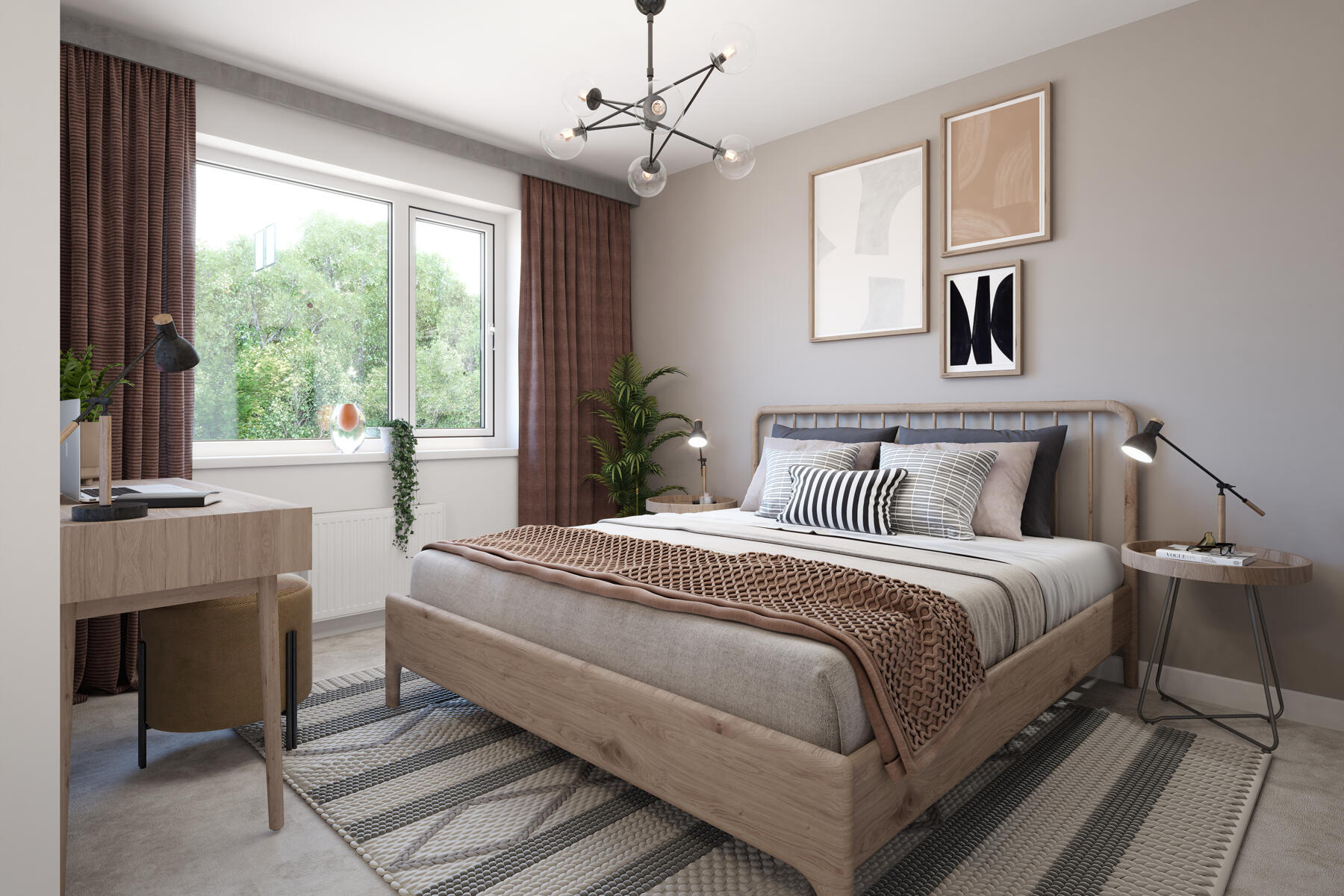 Rightford example bedroom