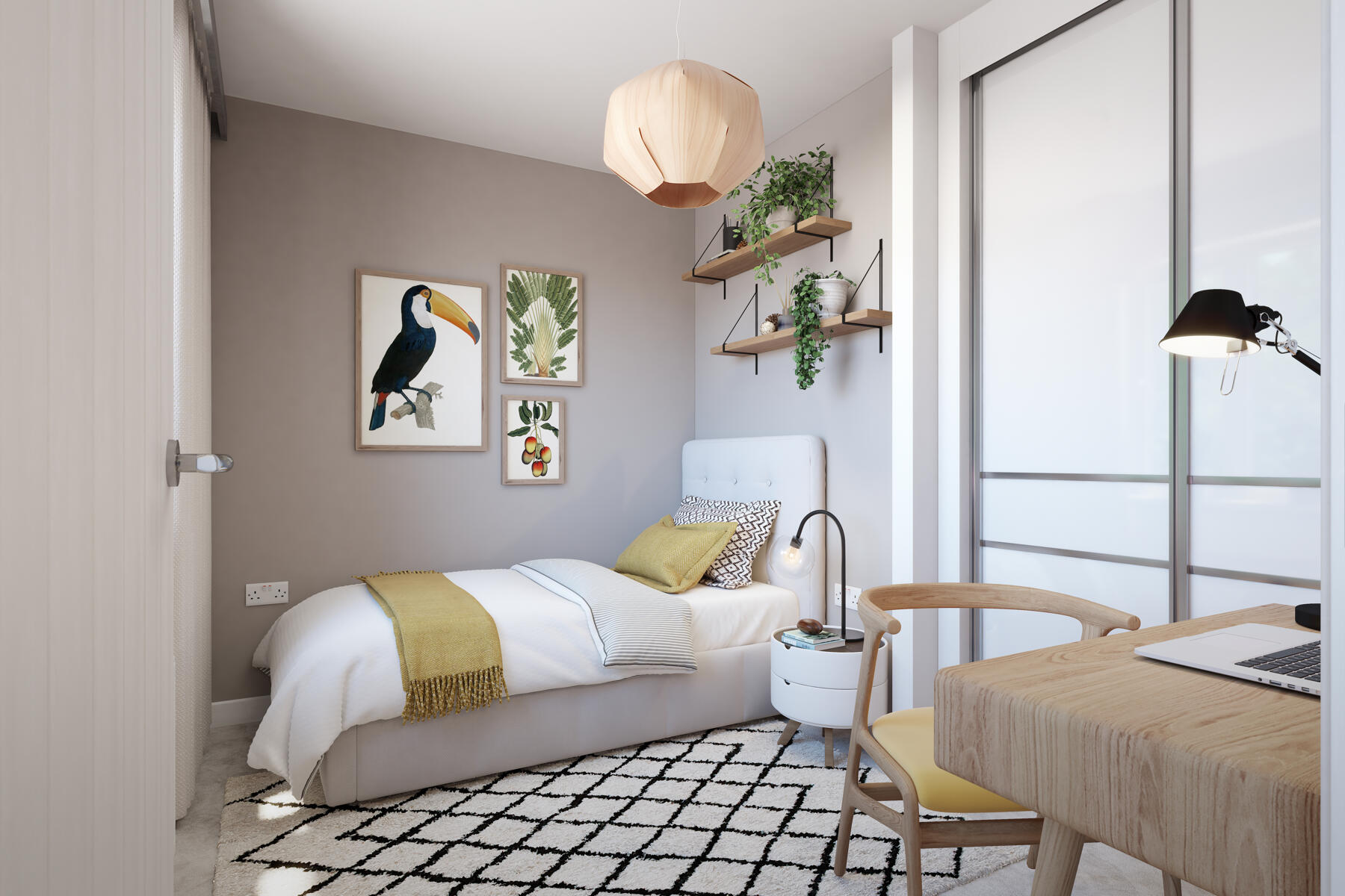 Rightford example bedroom