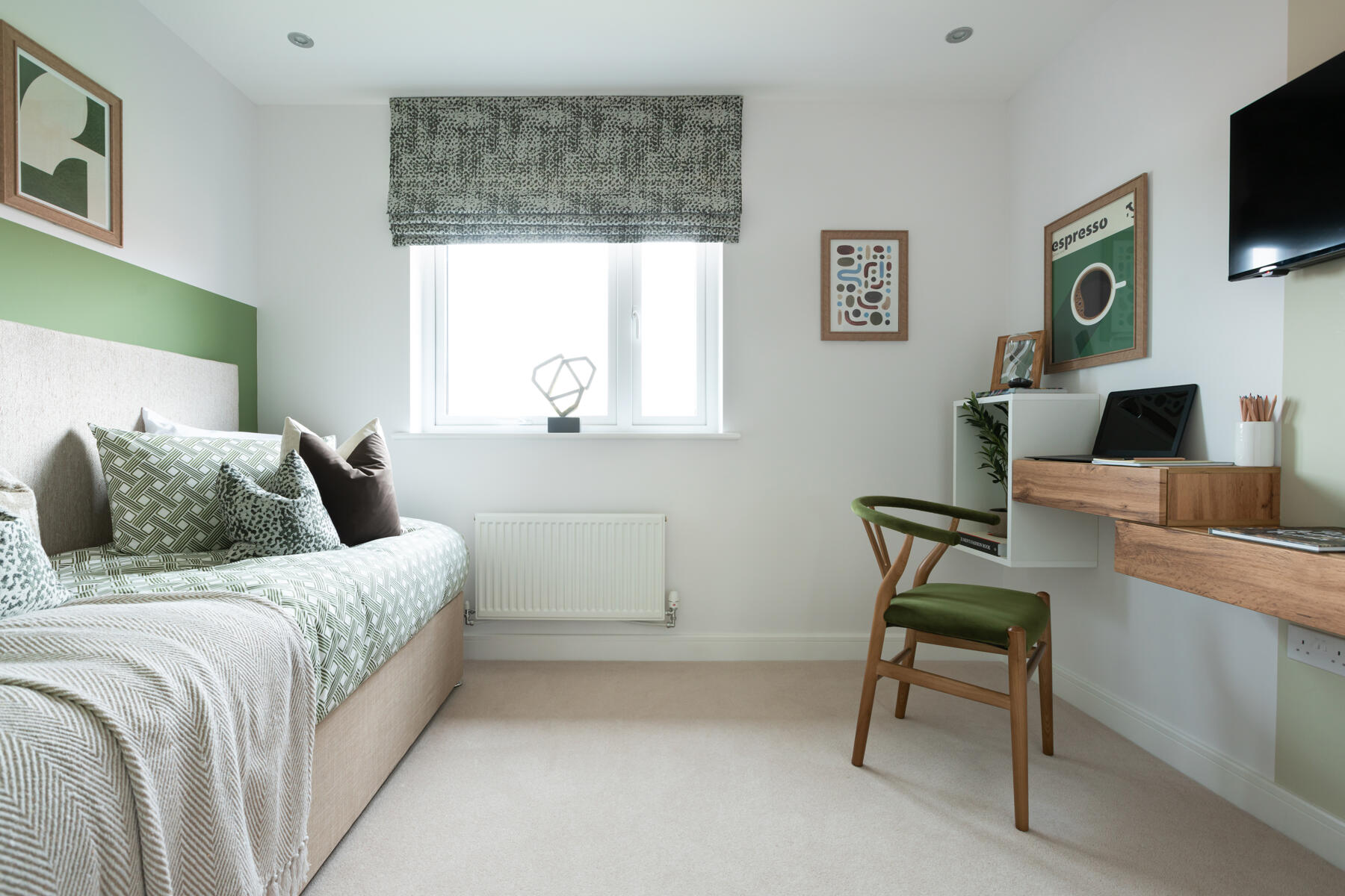 Bedroom 5 could be used as a nursery or play room