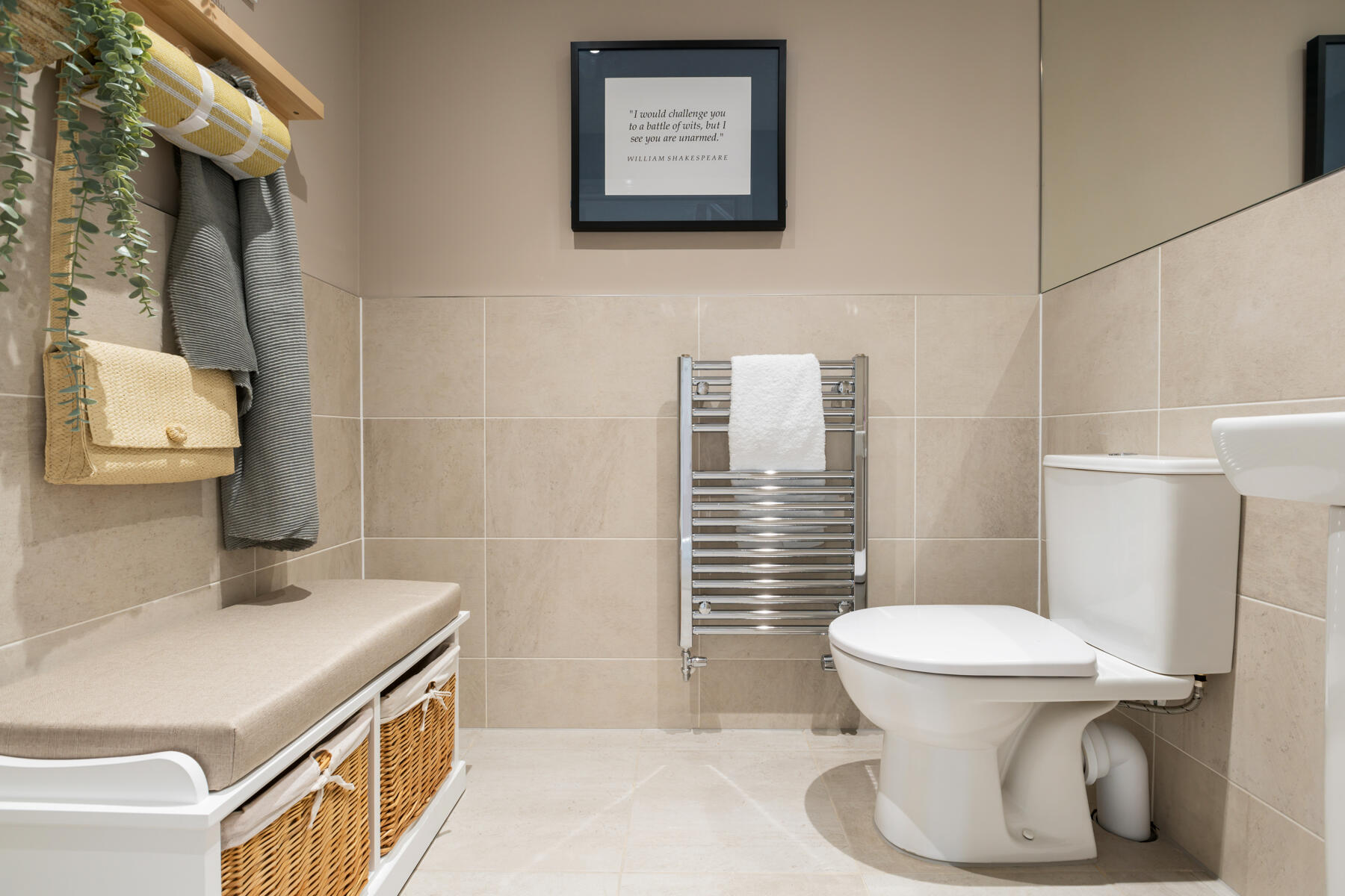 Wayford example cloakroom