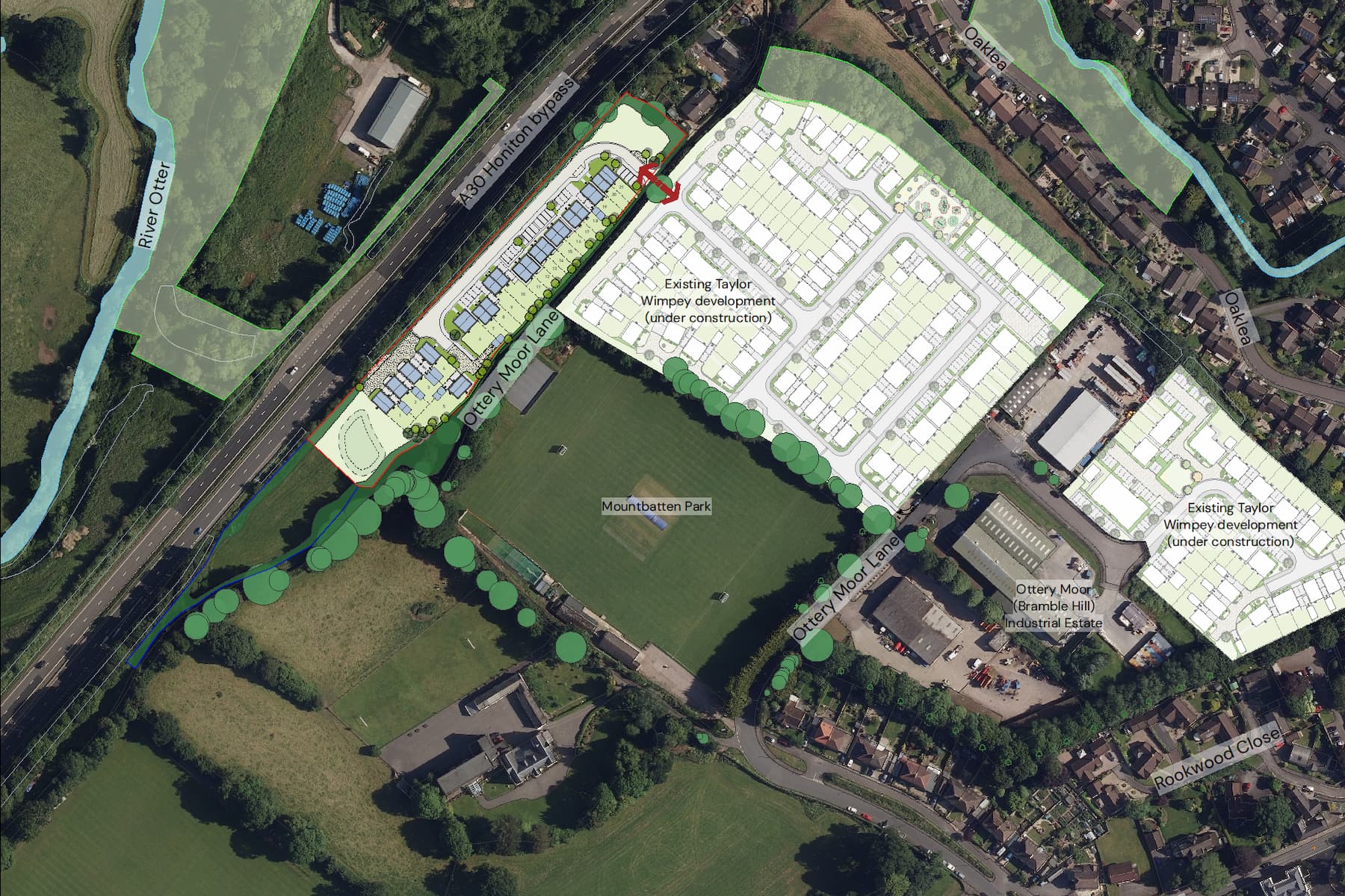 Mountbatten view - Land at Ottery Moor Lane, Honiton