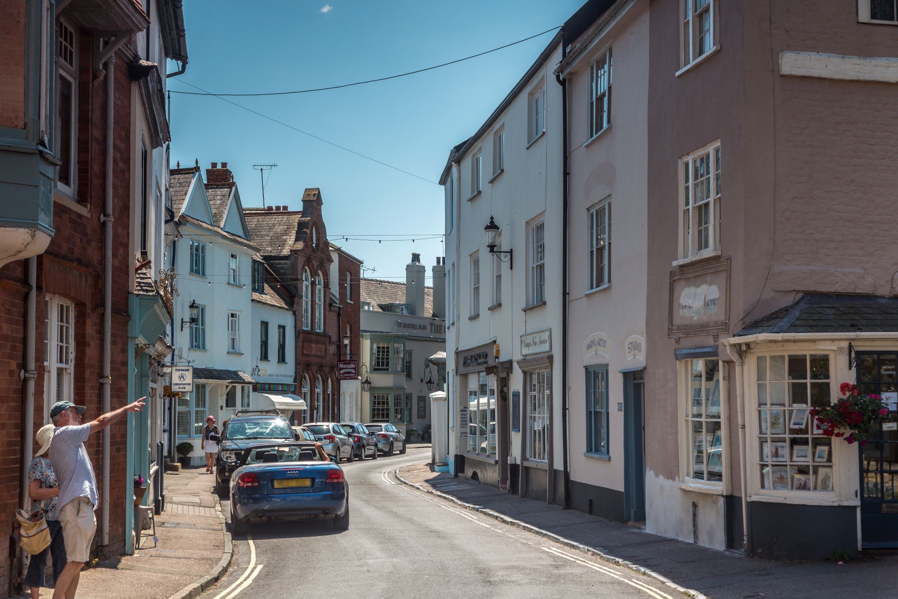 Topsham high street