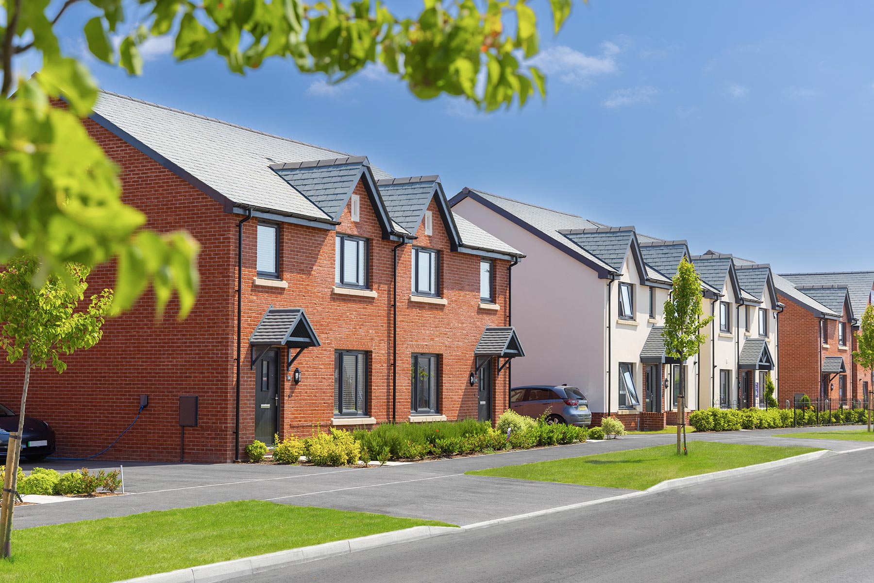 Street scene at Apsham Grange
