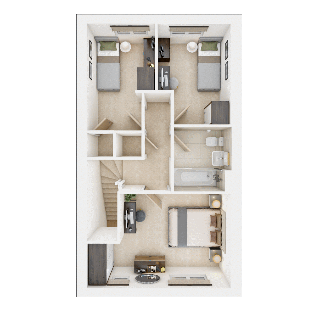Benford First Floor Floorplan