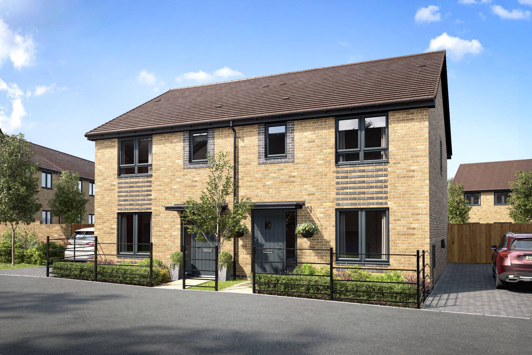 Artist's impression of an Eynsford at The Plaza