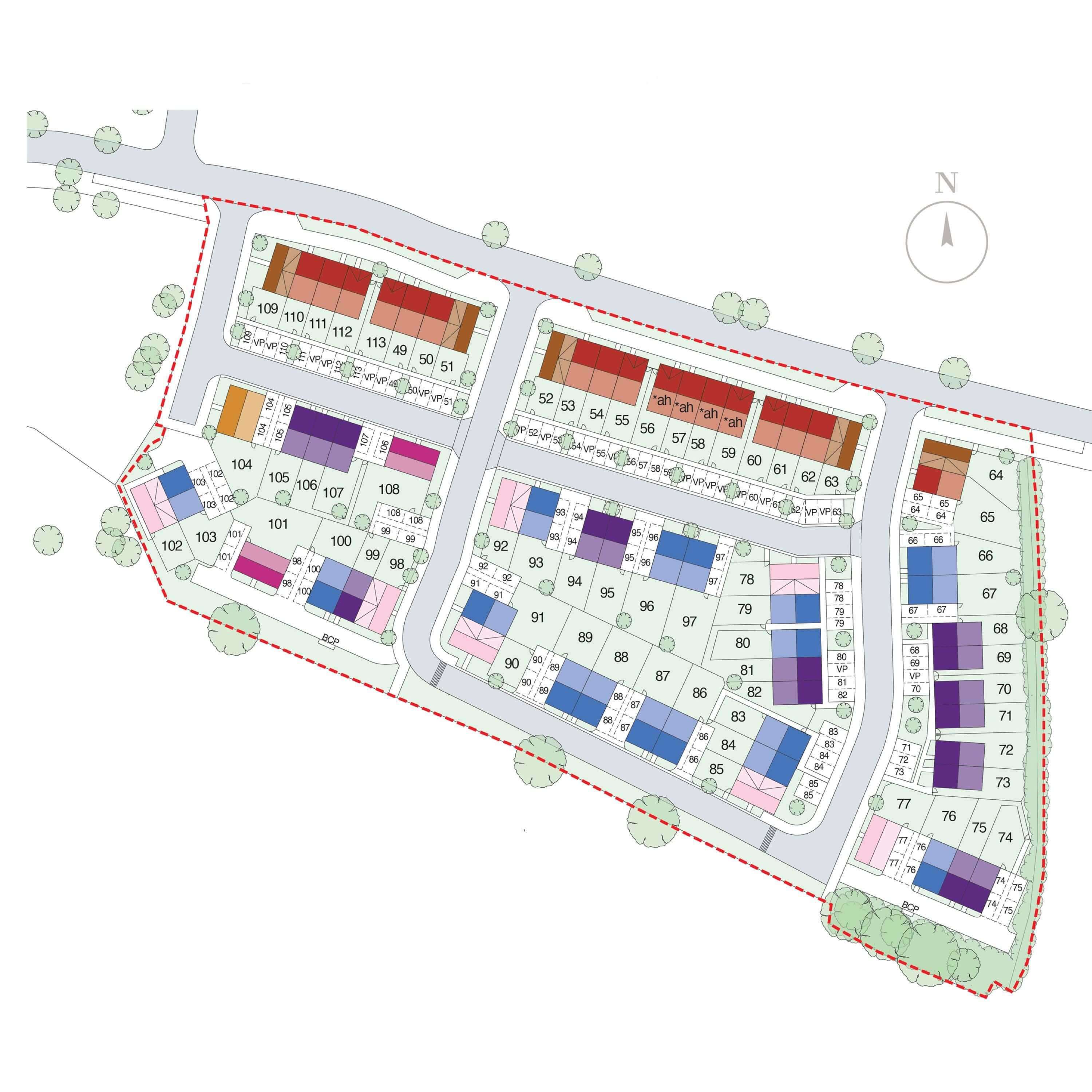 Iris Grove at The Plaza siteplan