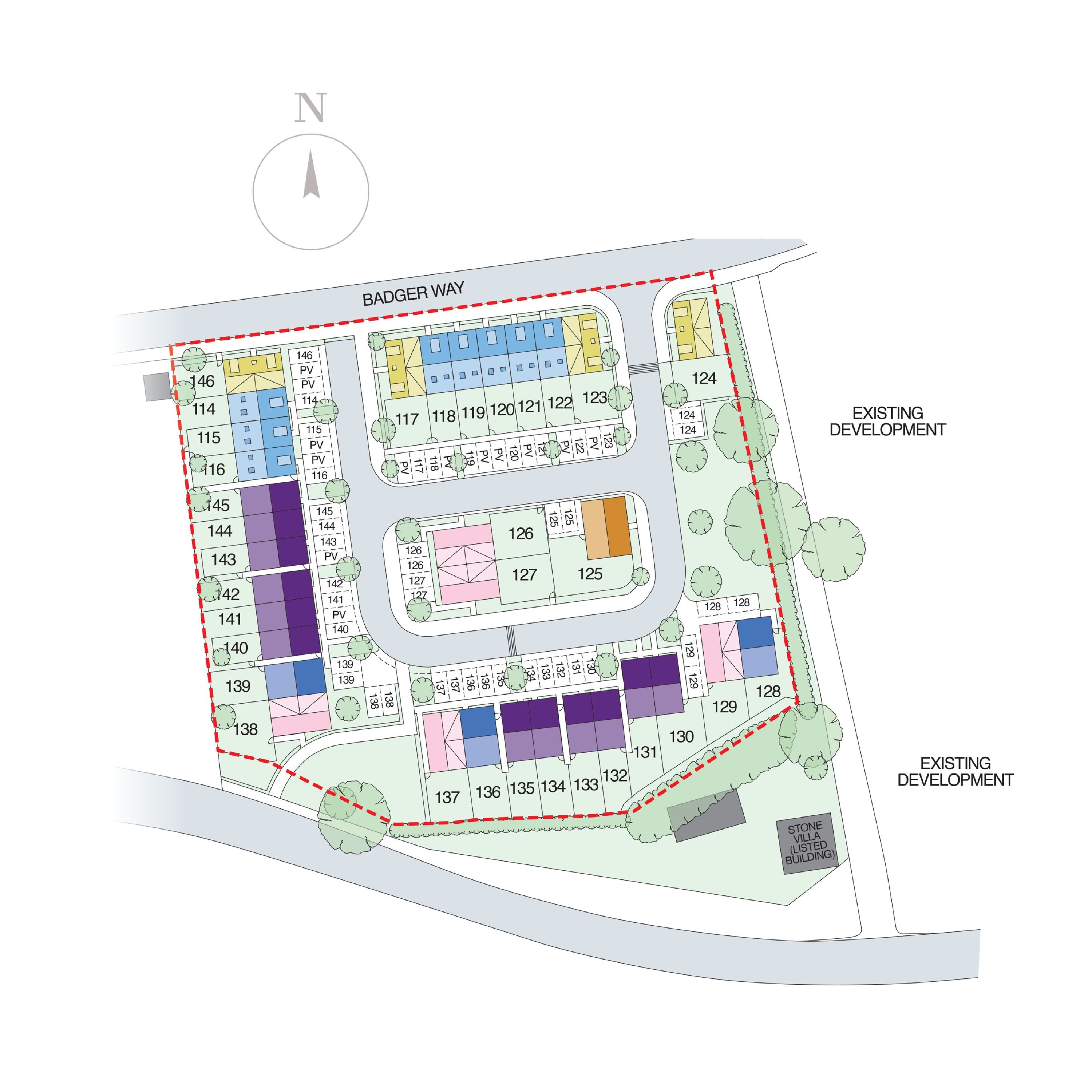 Rose Garden at The Plaza siteplan