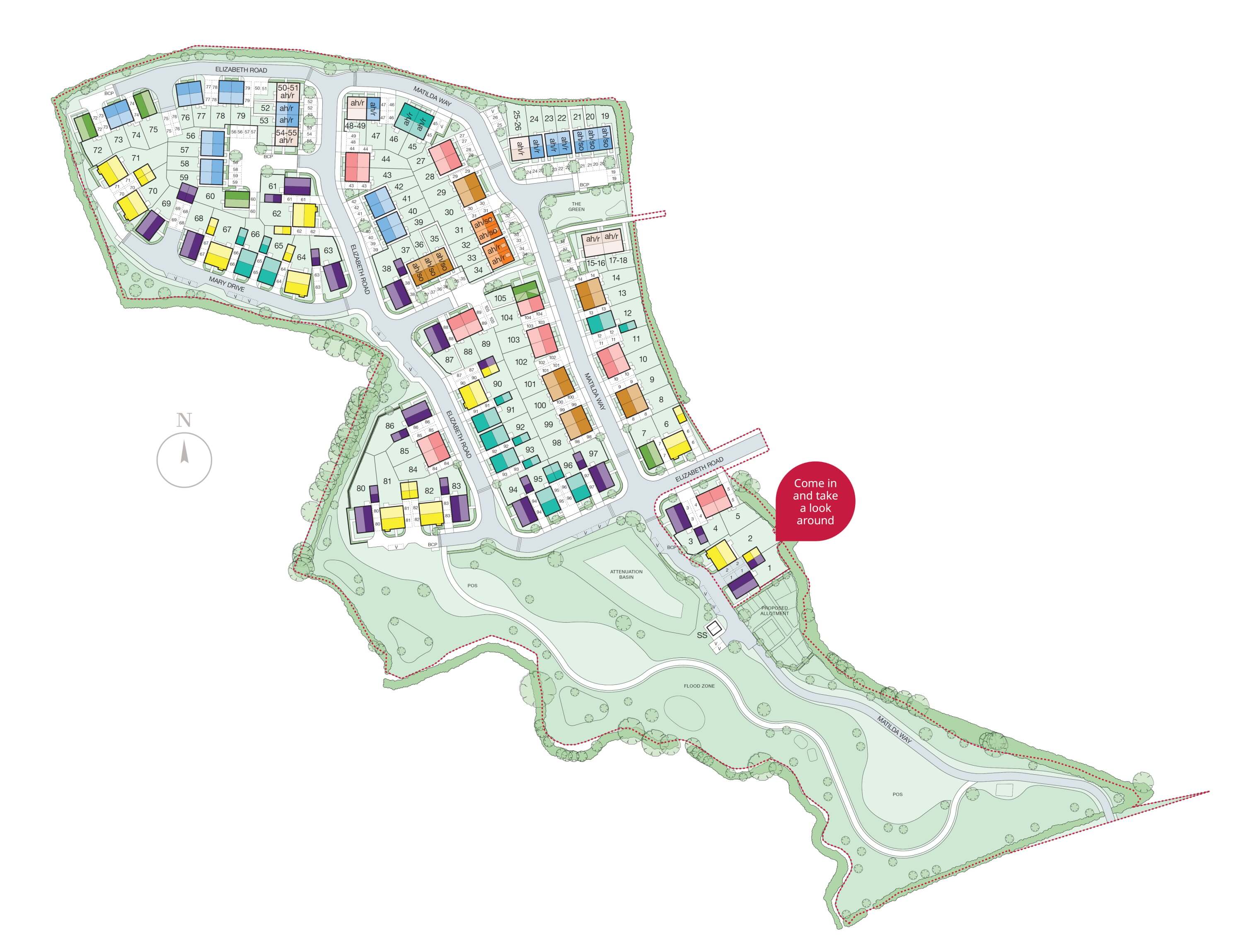 Culm Valley Park Siteplan