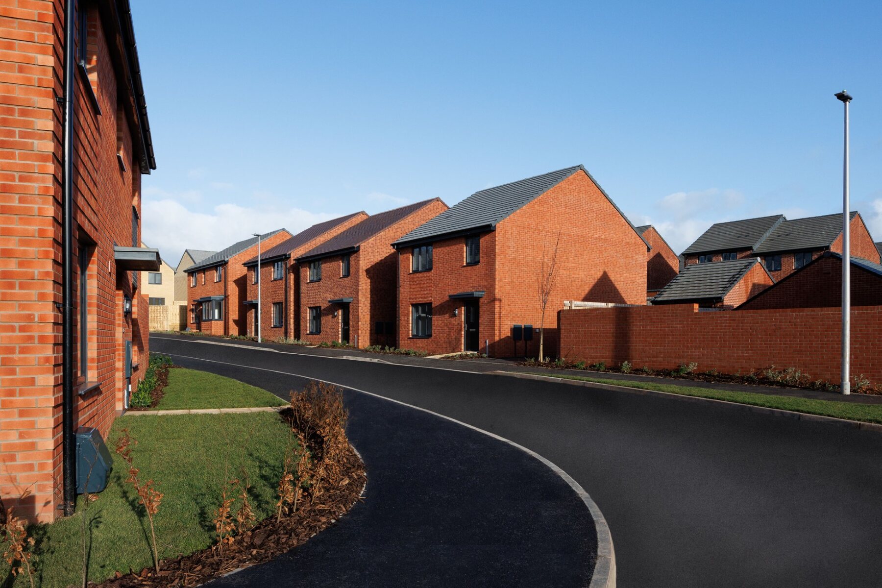 Street scene at Culm Valley Park