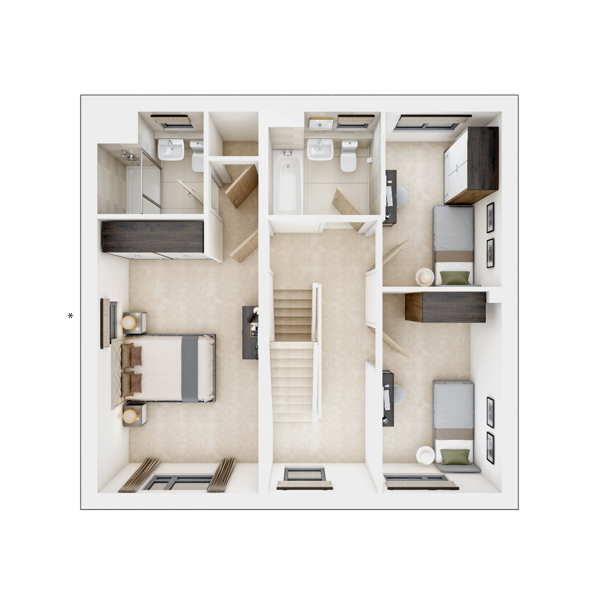 Aireton First Floor Floorplan