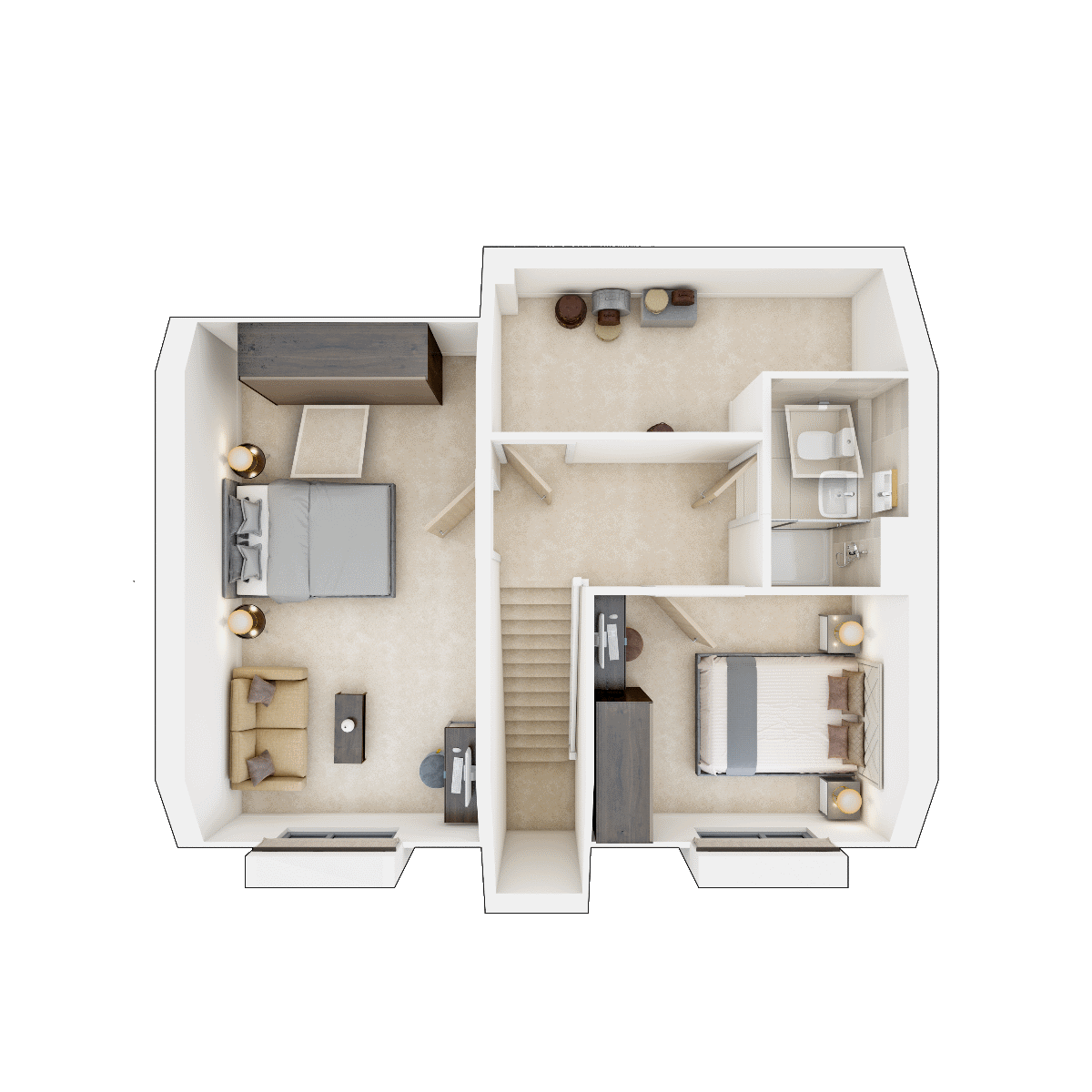 Aireton Second Floor Floorplan