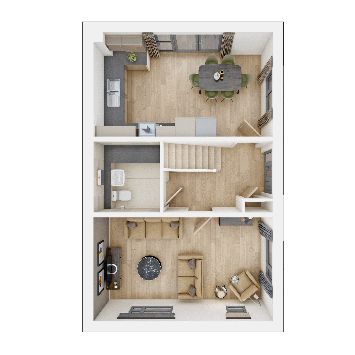 Aynesdale Ground Floor Floorplan