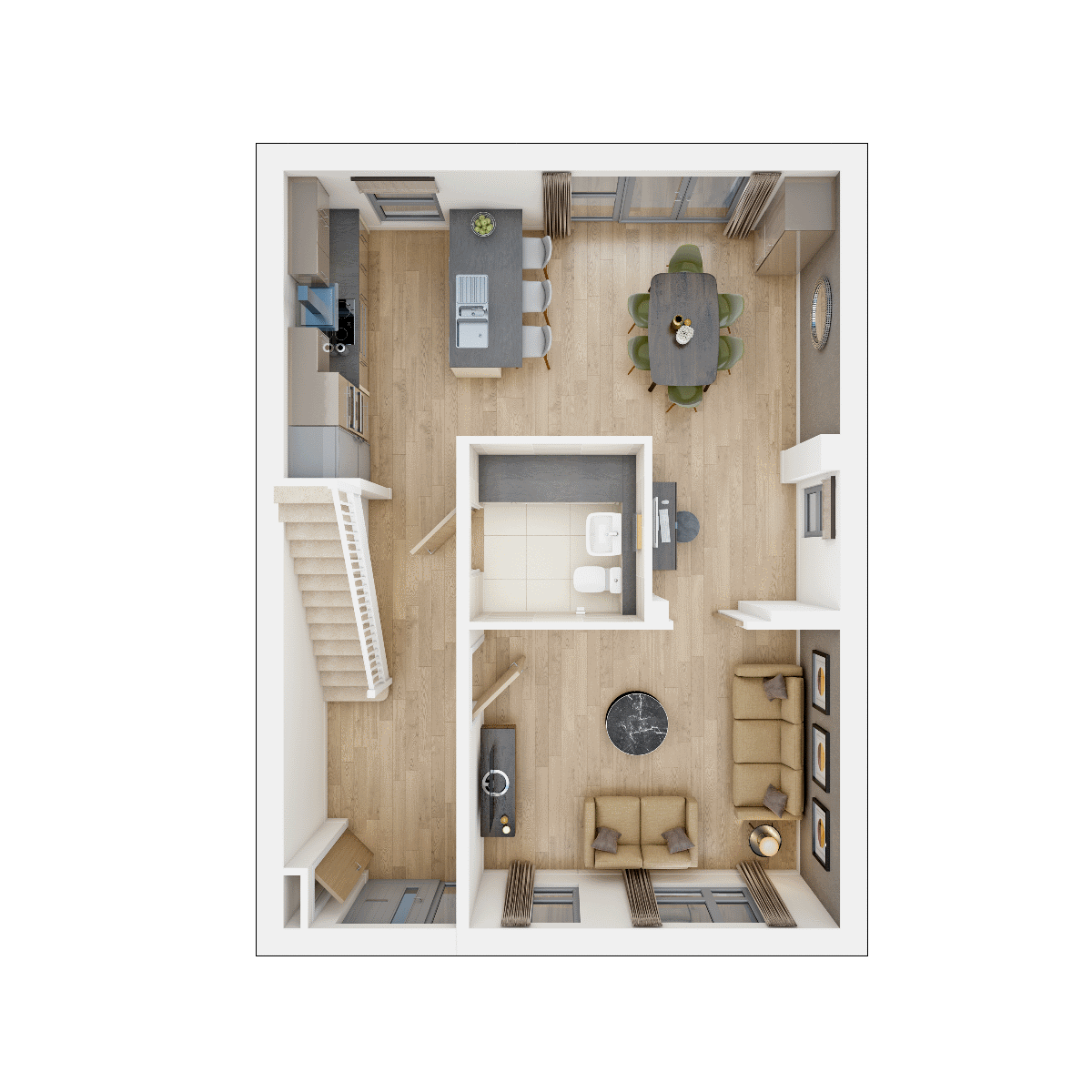 Colford Ground Floor Floorplan