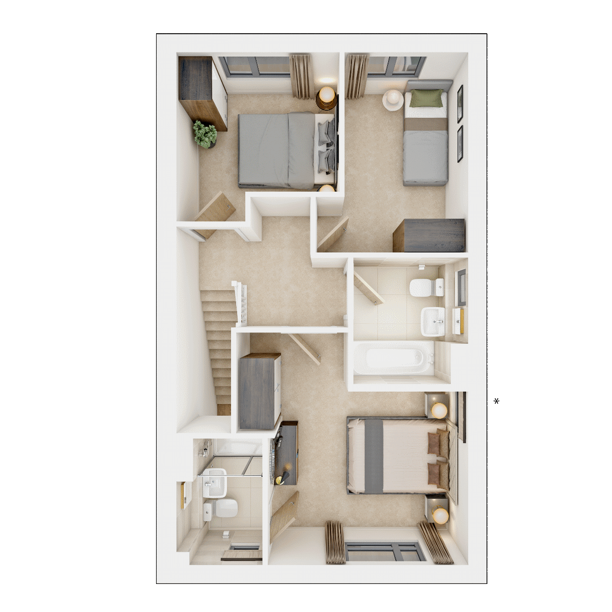 Eynsford First Floor Floorplan