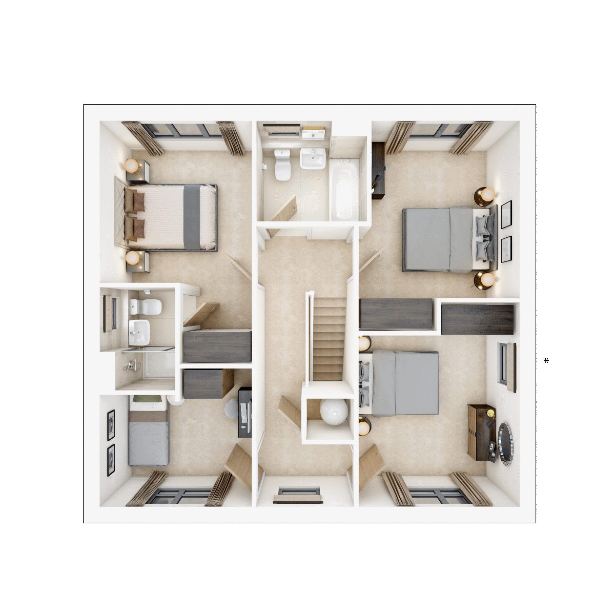 Rightford First Floor Floorplan