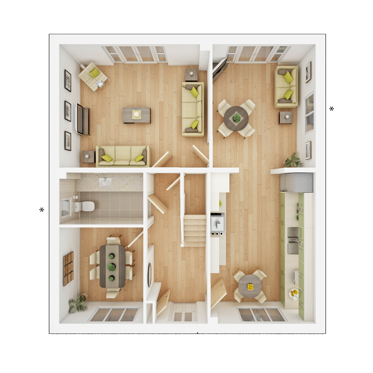 Marford Ground Floor Floorplan