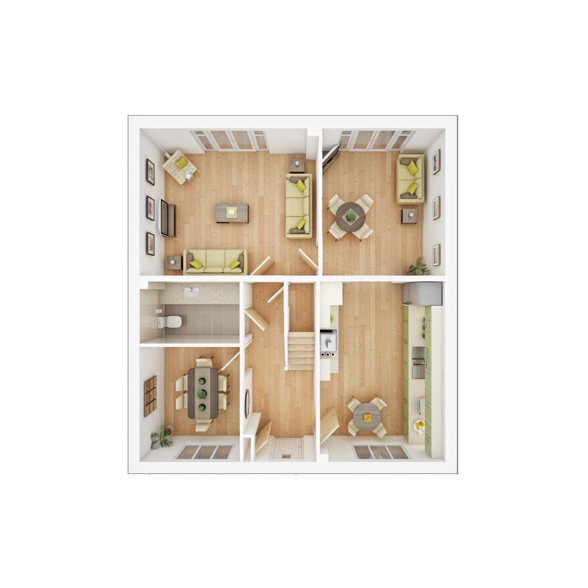 Marford Ground Floor Floorplan