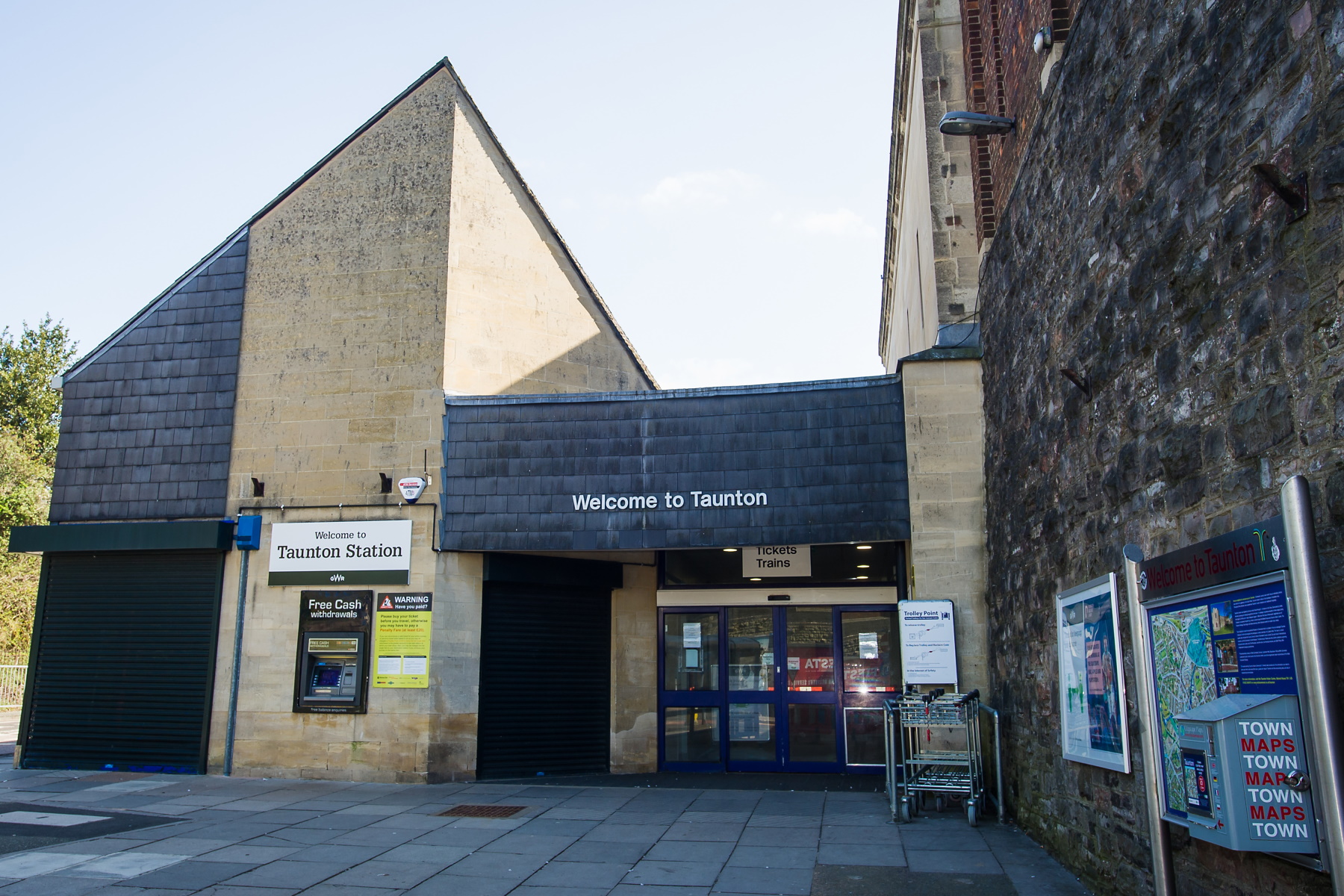 Taunton train station