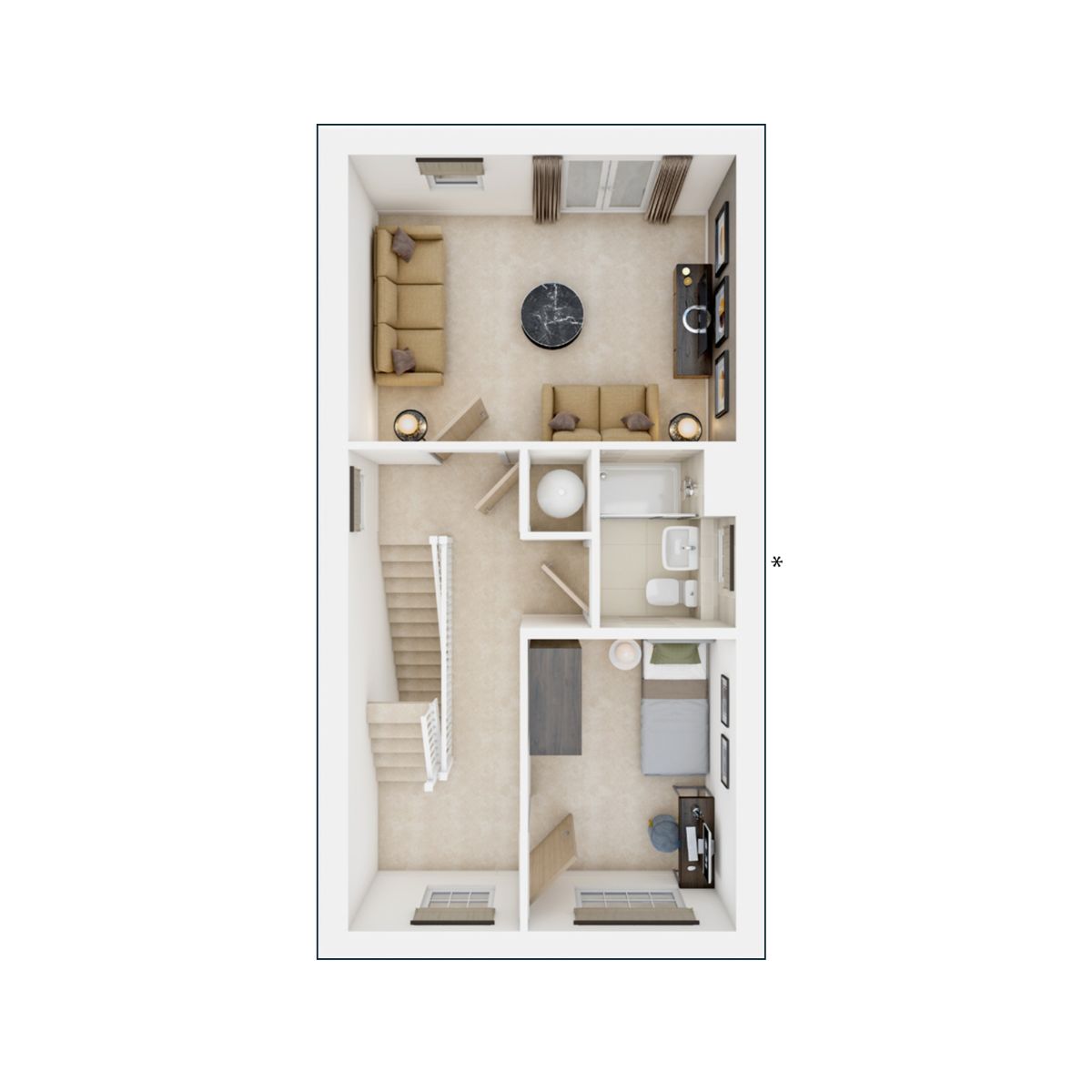 Altbury first floor floorplan