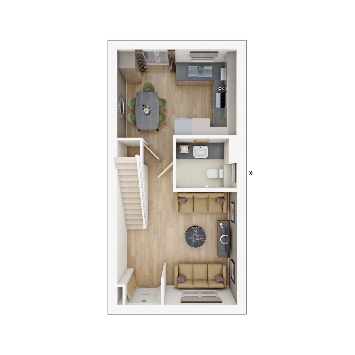 Ambleford ground floor floorplan