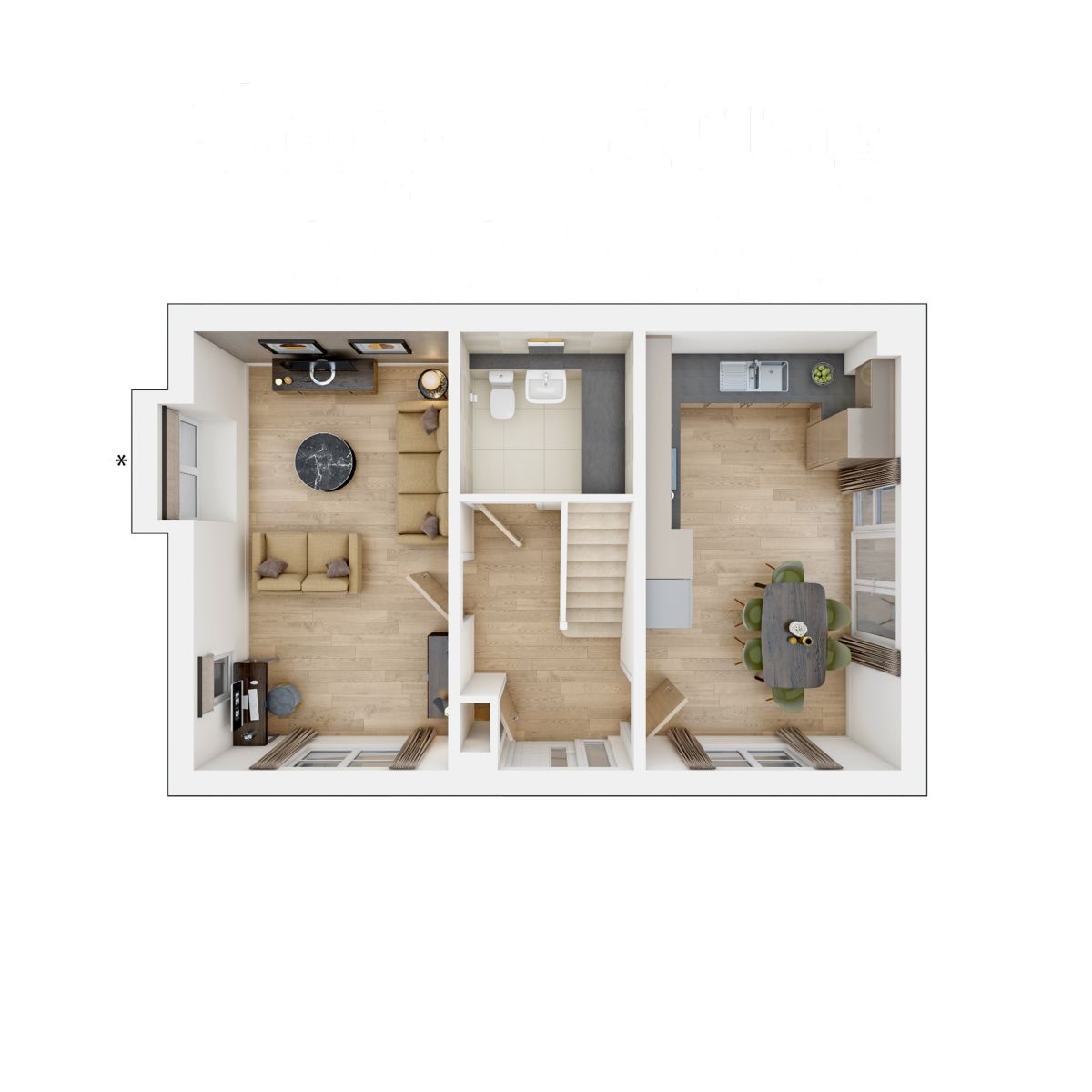 Aynesdale ground floor floorplan