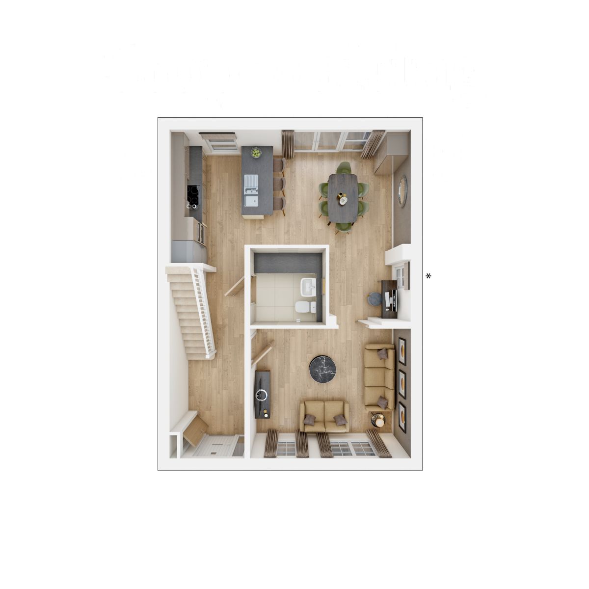Colford ground floor floorplan