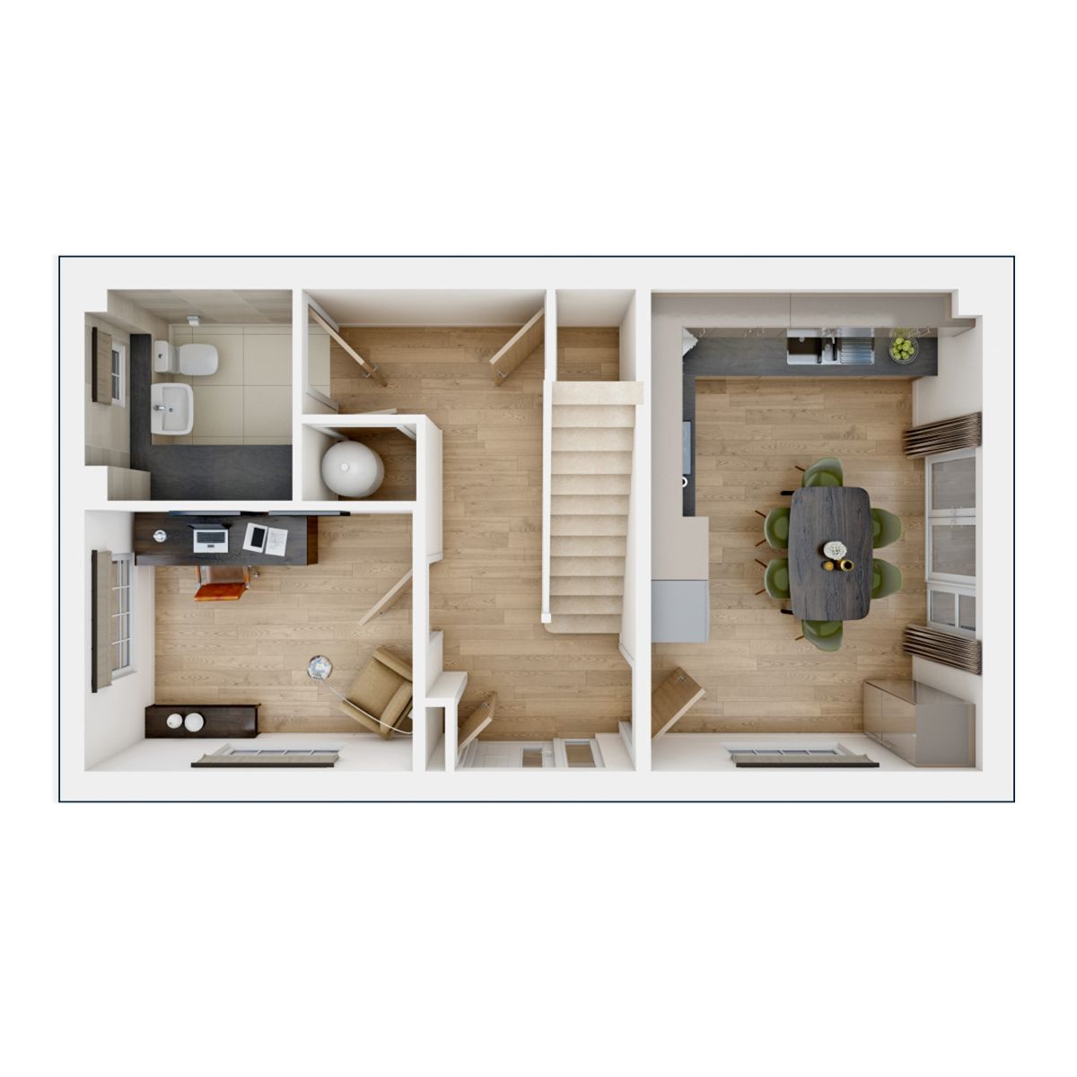 Elterdale ground floor floorplan