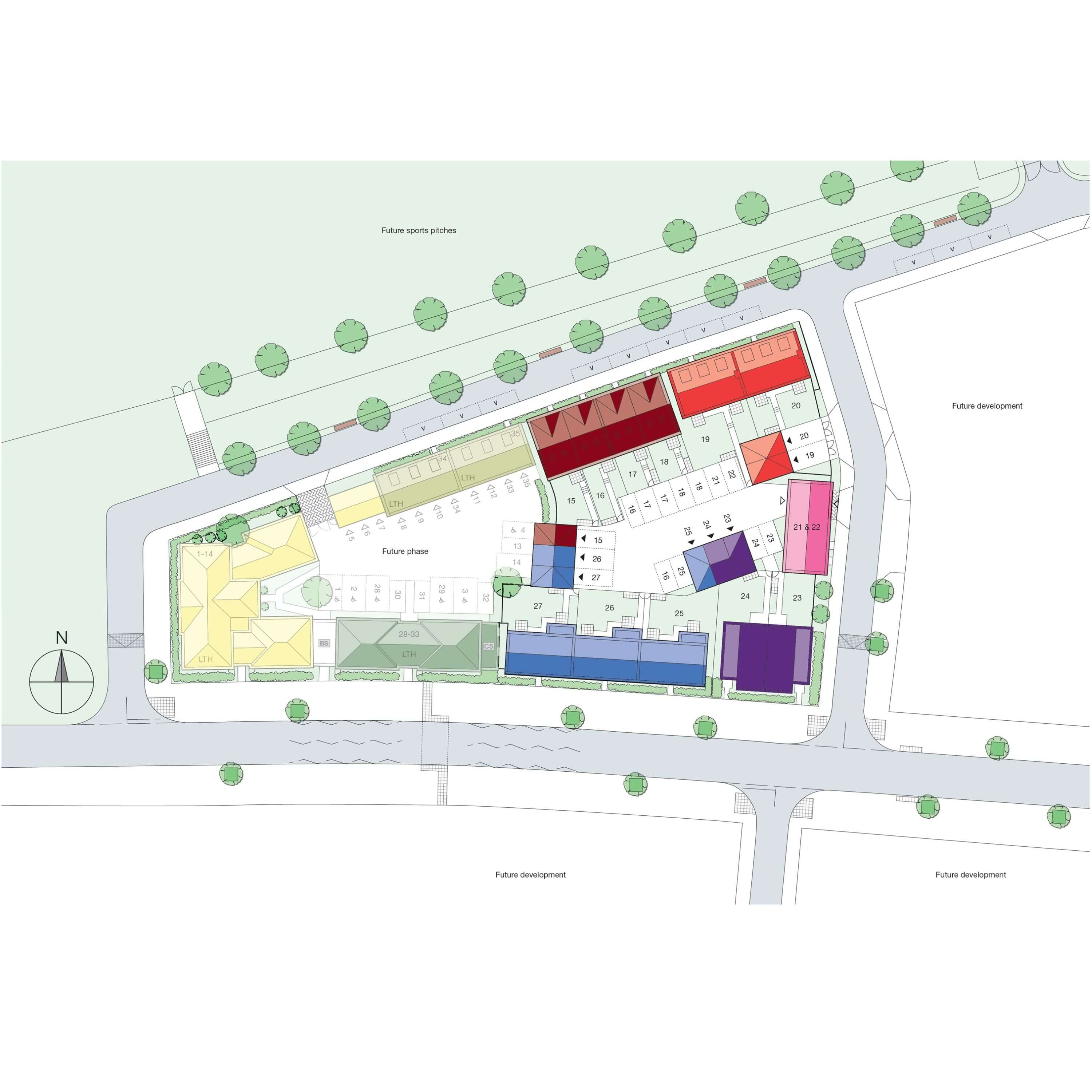 Sherford Phase 1 siteplan