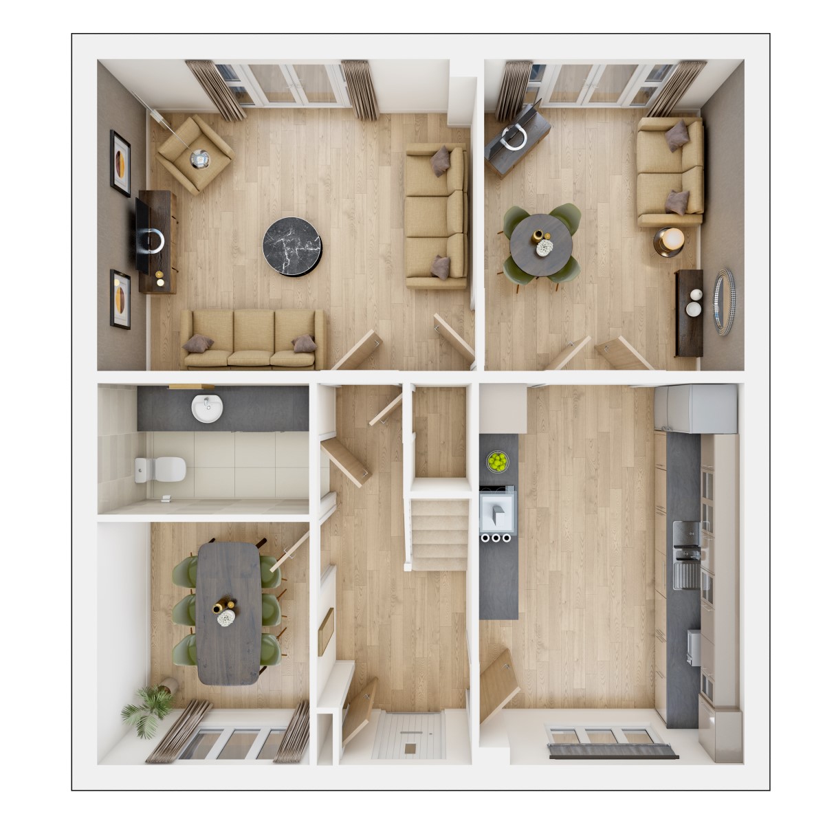 Marford ground floor layout