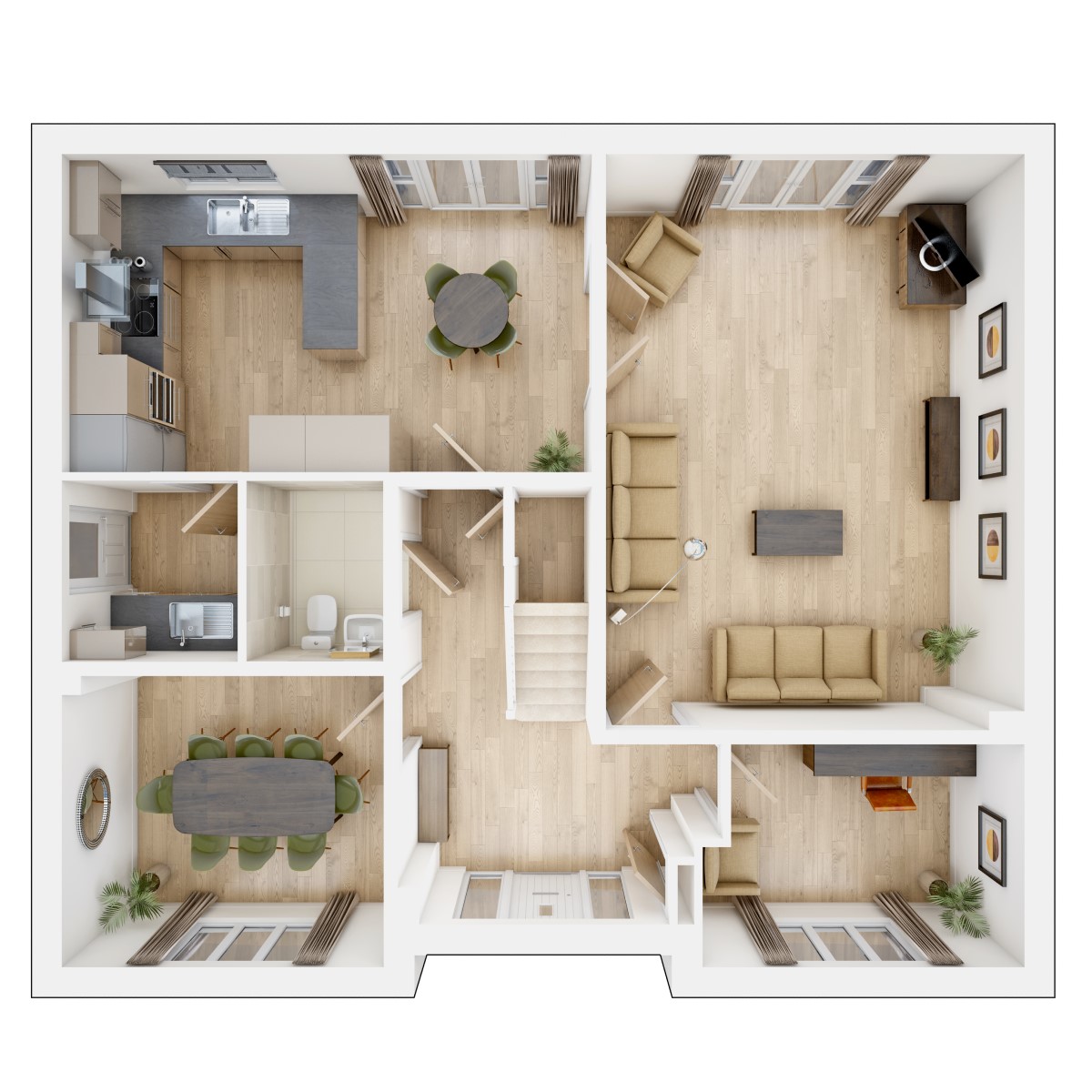 Wayford ground floor layout