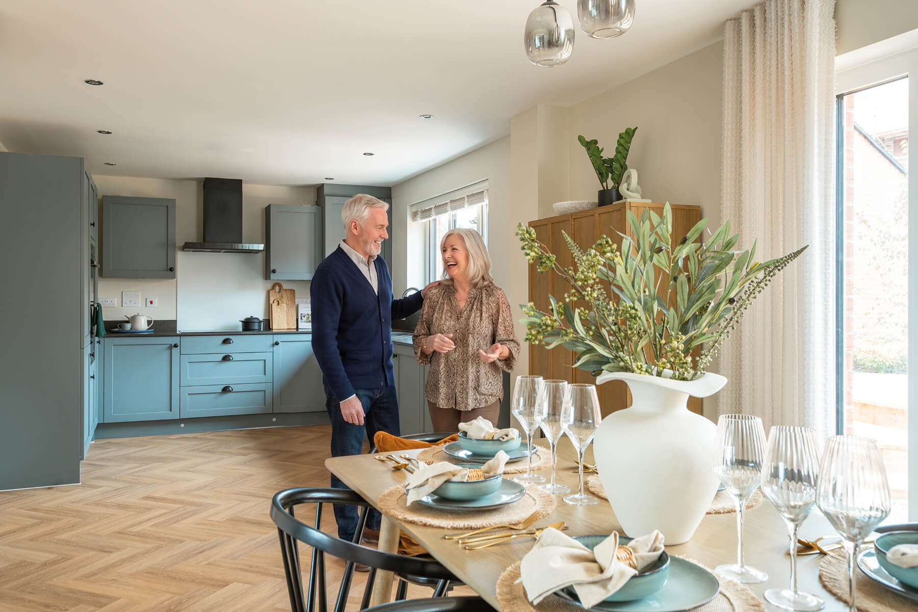 St Mary View Manford show home kitchen