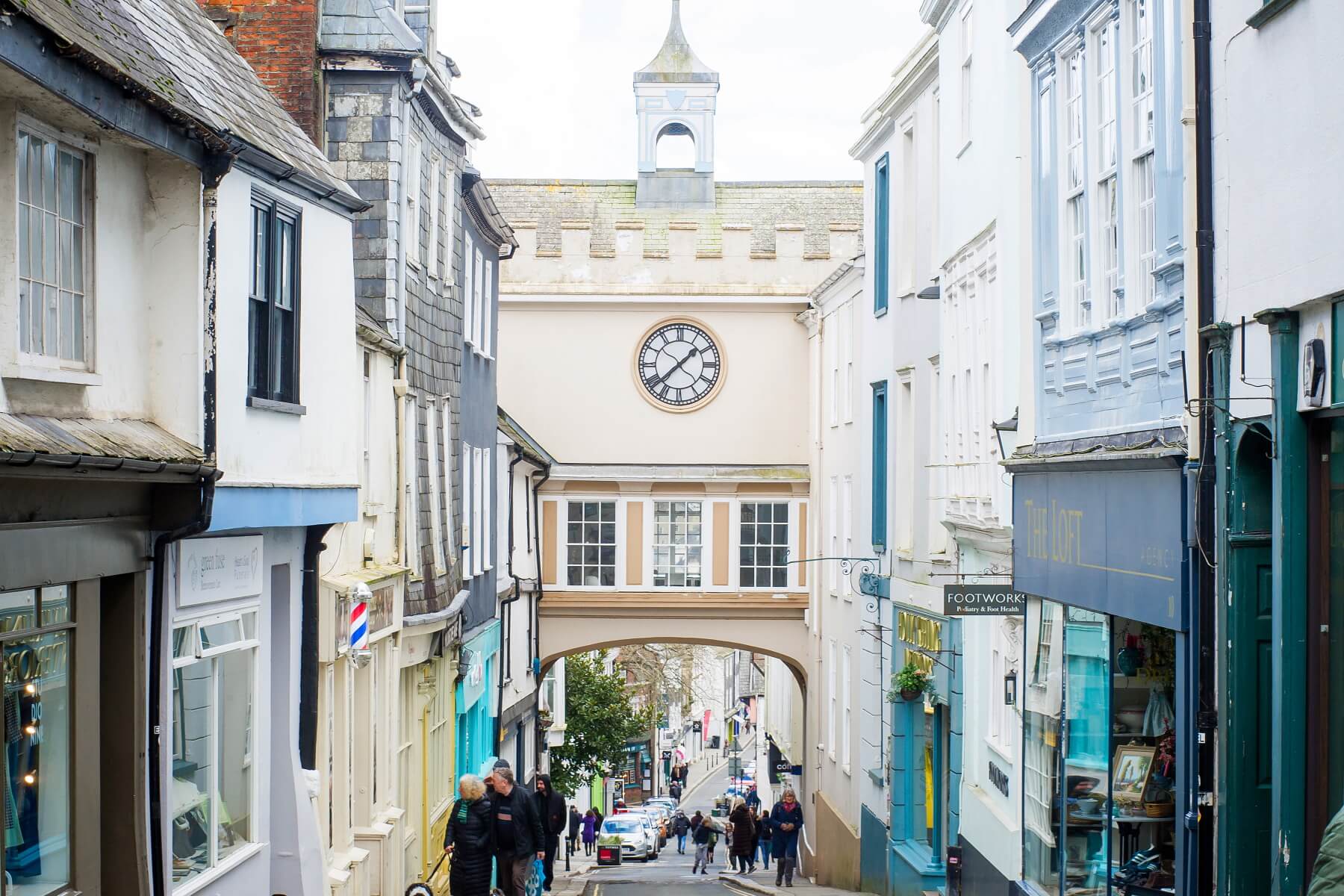 Totnes high street