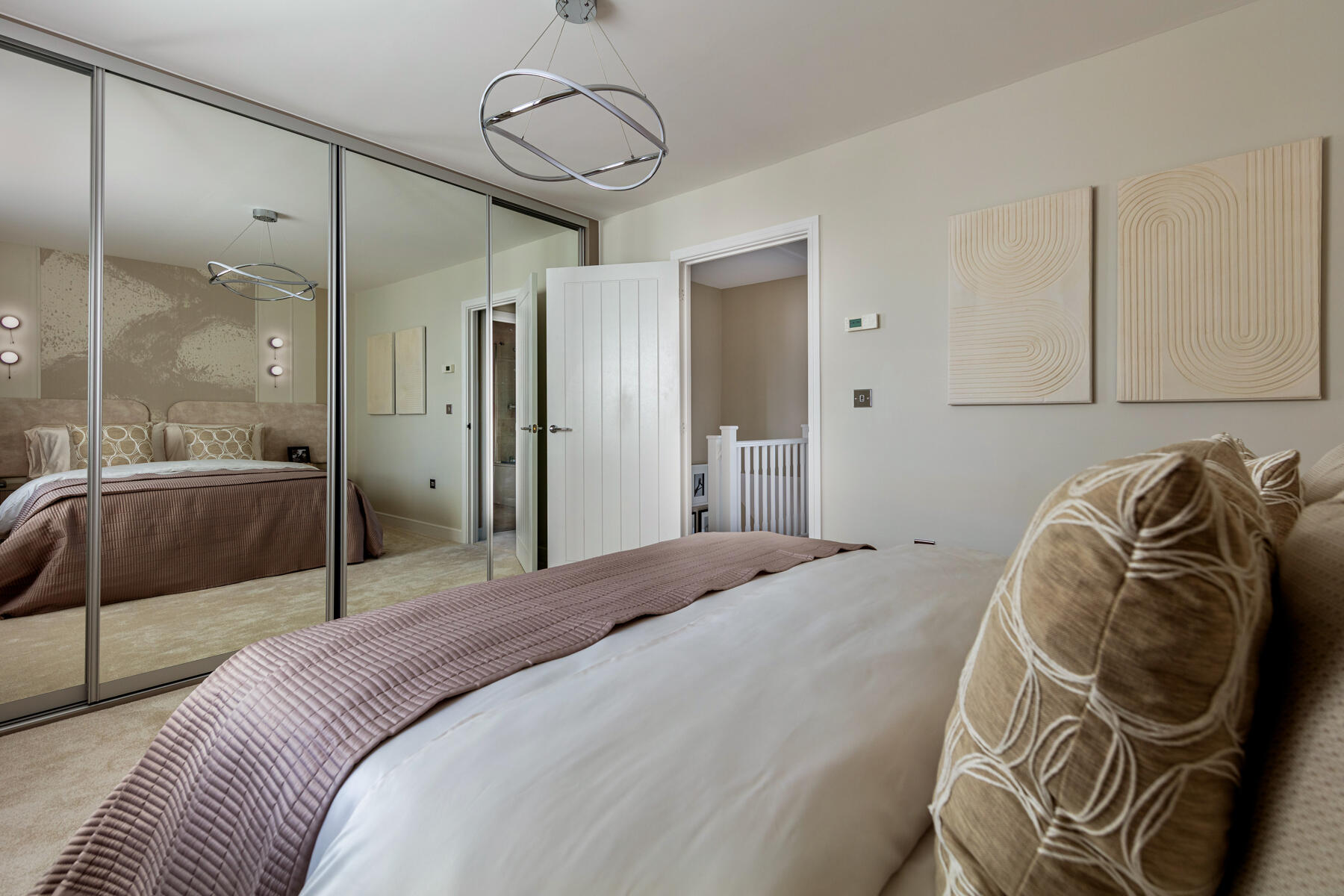 Enjoy plenty of storage space in the main bedroom