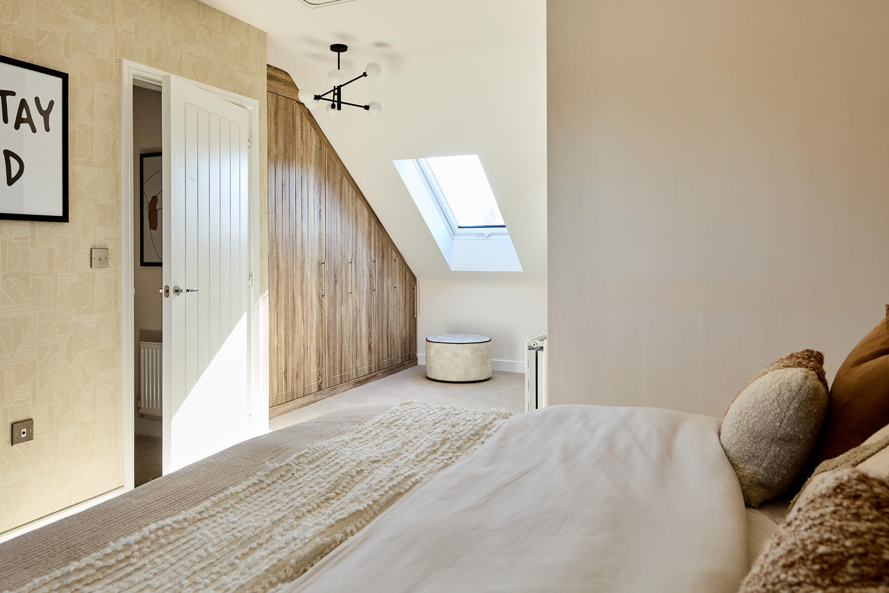 Gorgeous bedrooms and practical with storage space