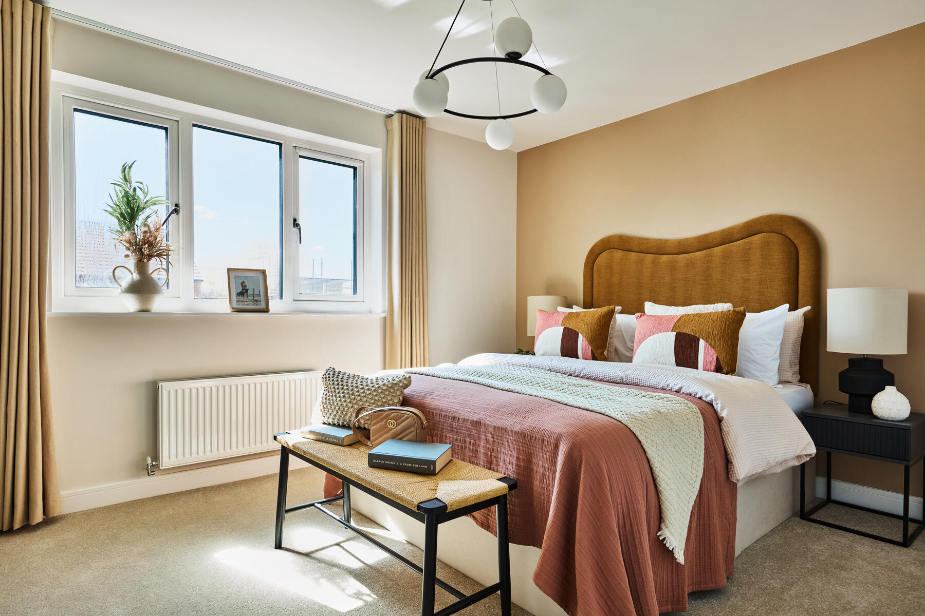 Beautiful bedrooms to retreat to