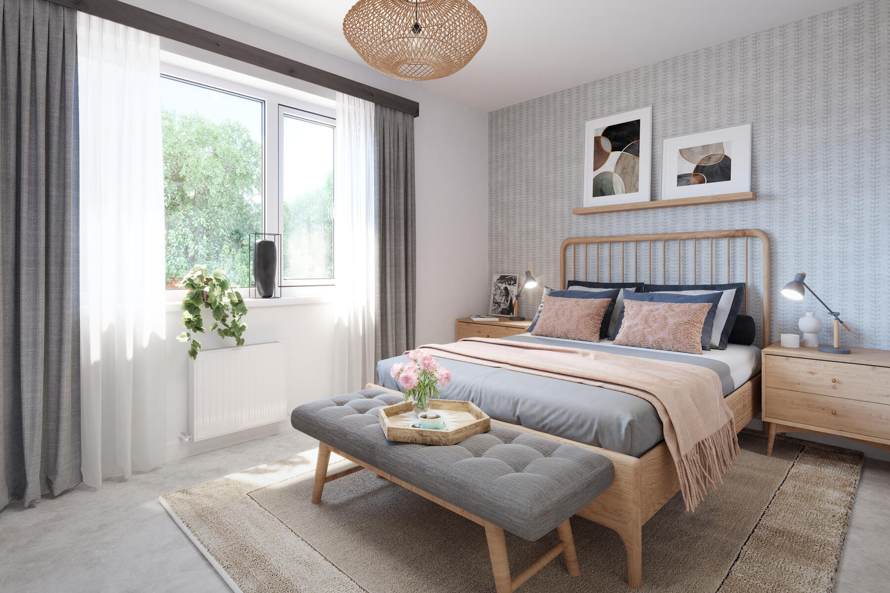 Good sized second bedroom