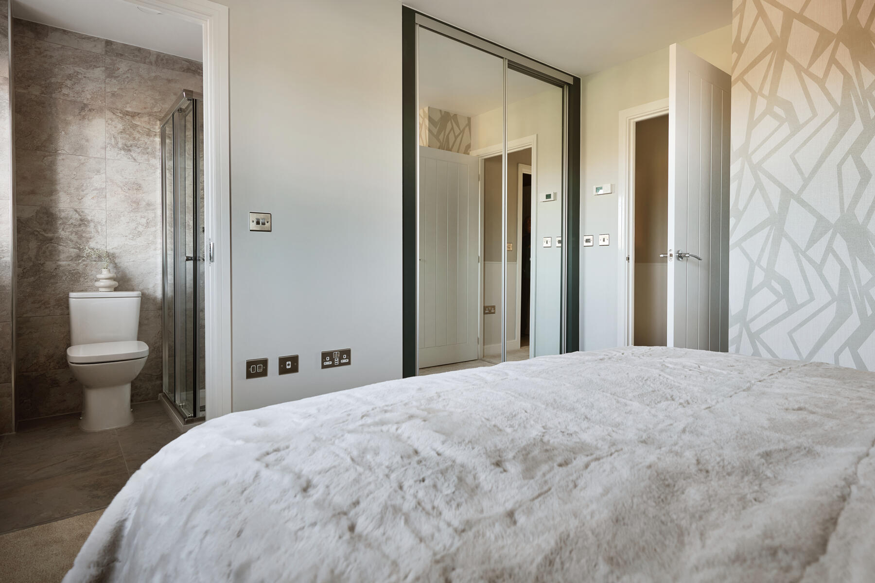 Space for storage and an ensuite