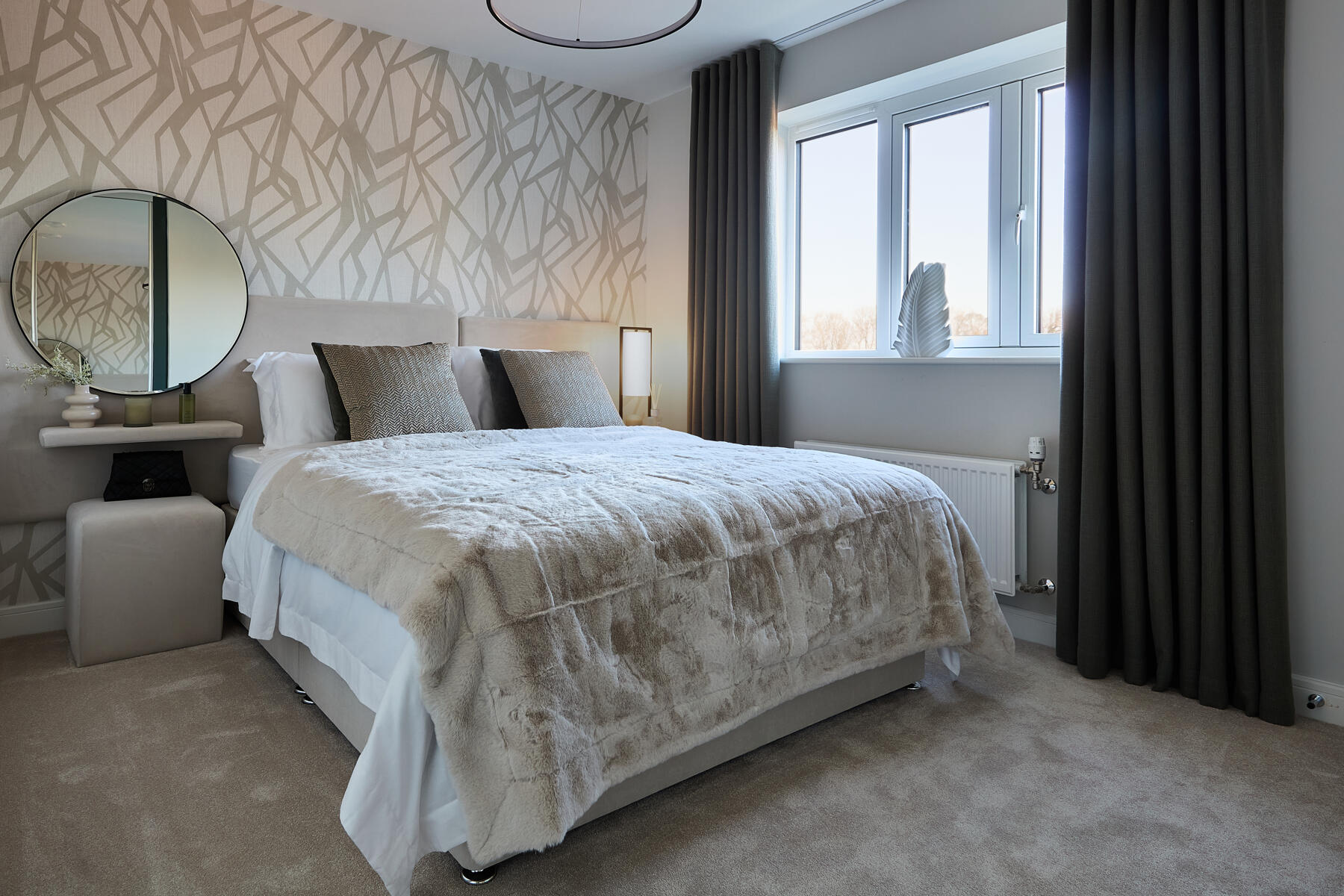 Beautiful bedroom to retreat to