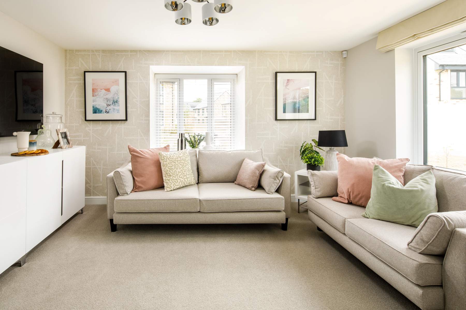 Dedicated living room