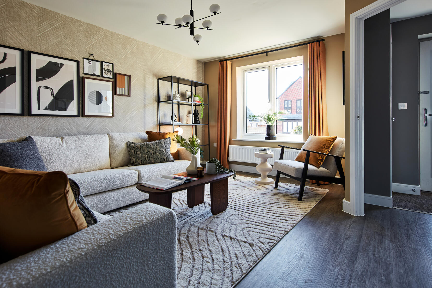 Cosy living room for family nights in