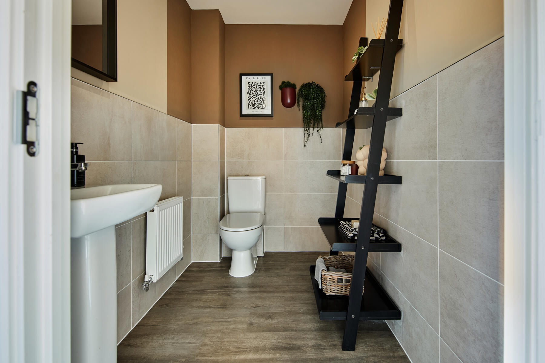 Ground floor cloakroom