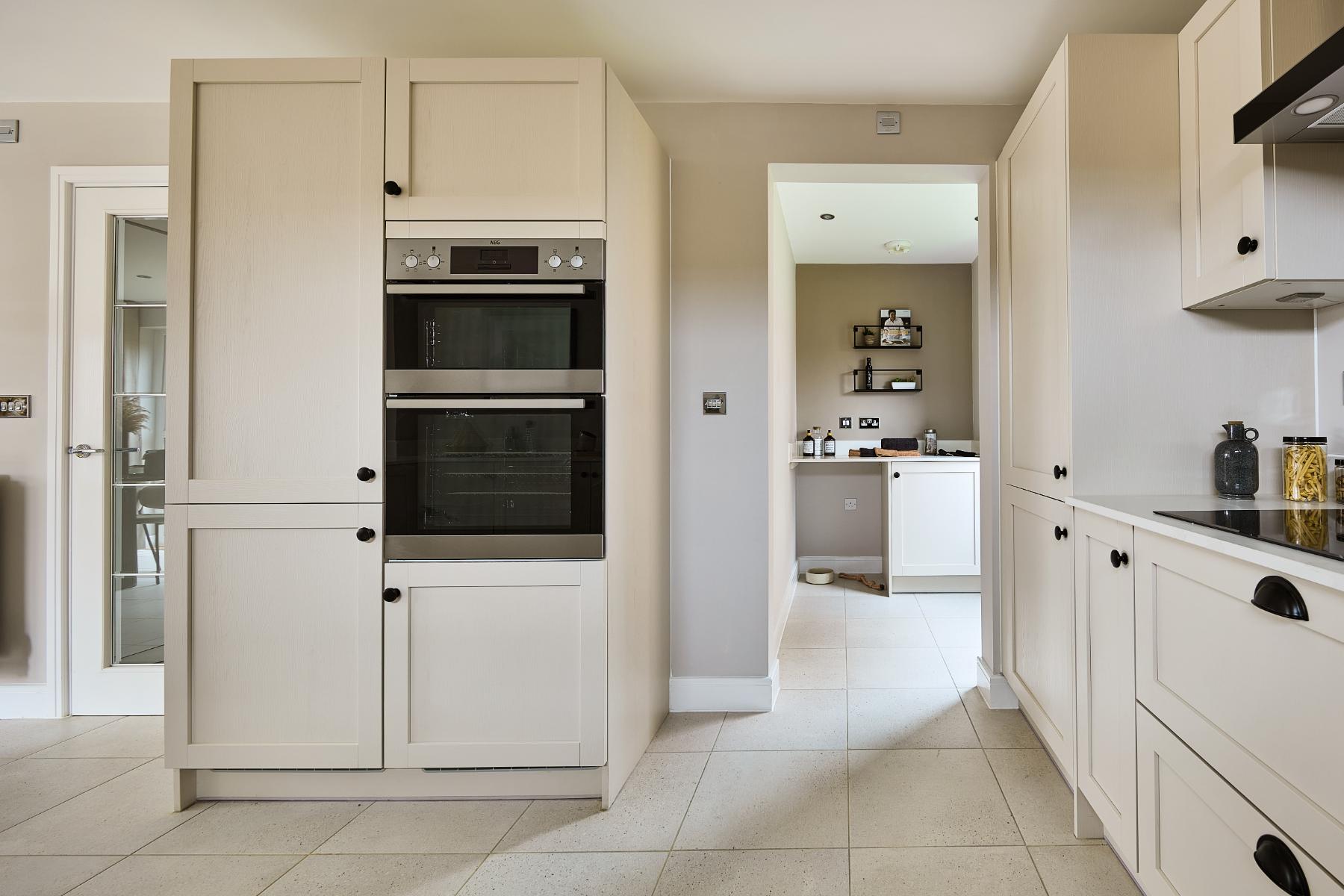 Kitchen with handy utility area