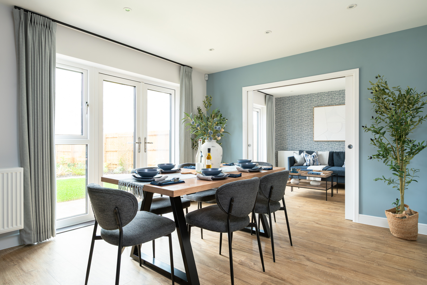 Room for all the family round the table