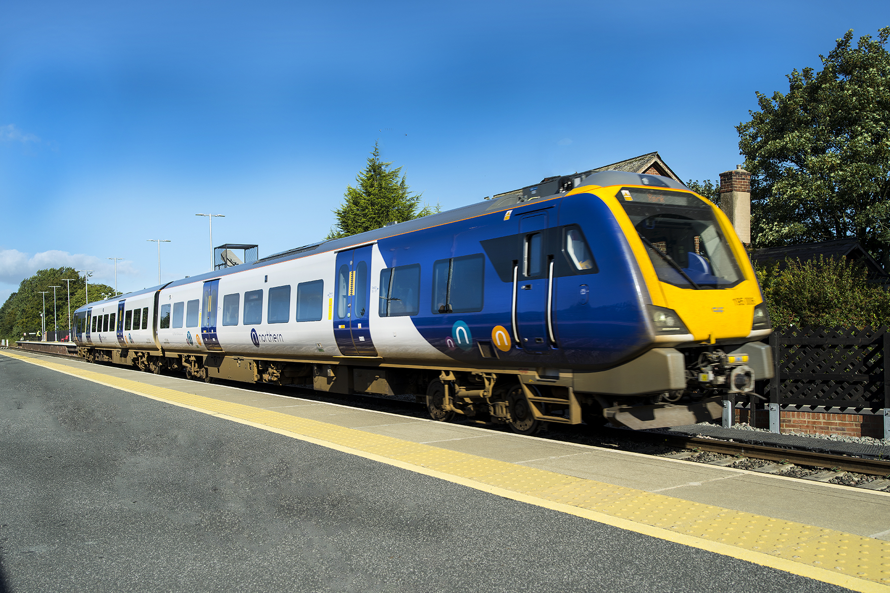 Just a 10 minute walk to the train station