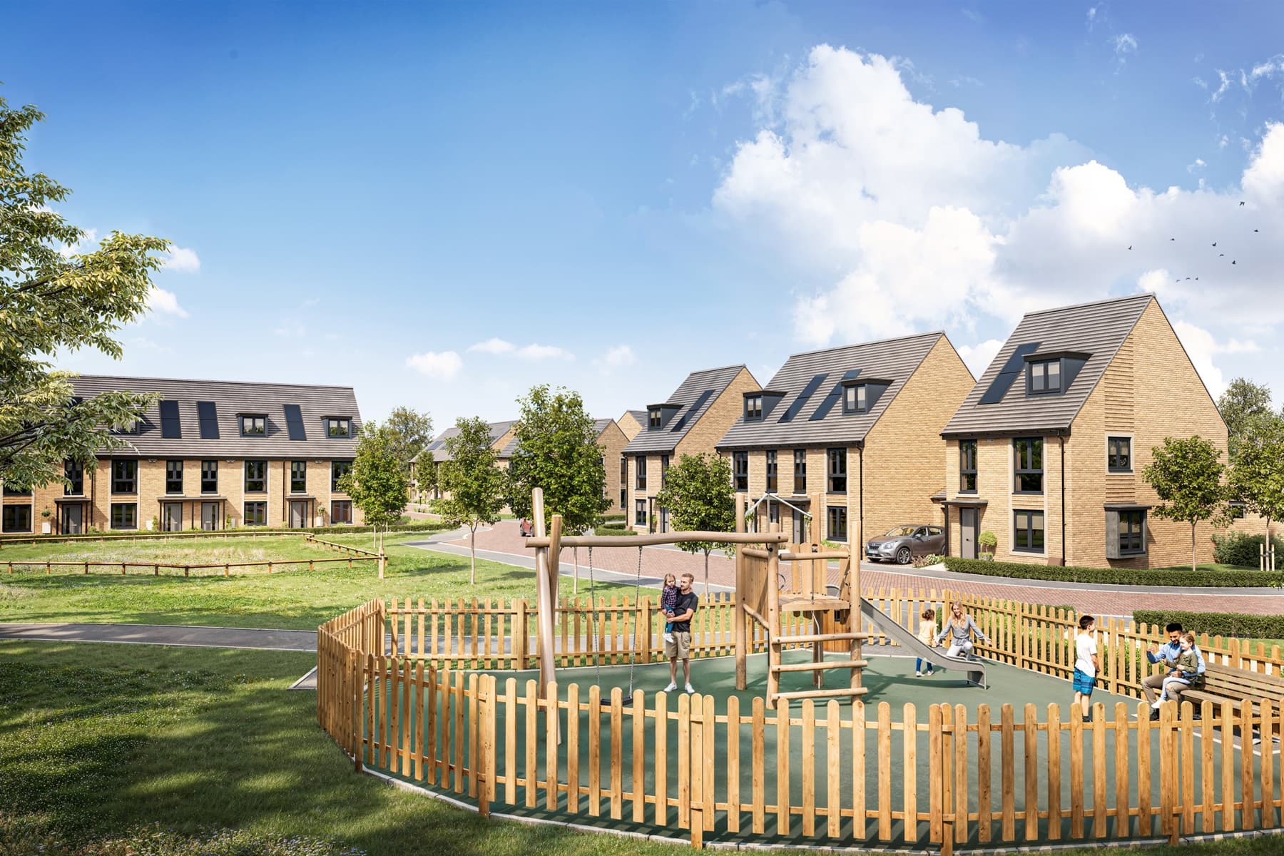 A, small, vibrant new community ideal for families, professionals, and retirees alike.