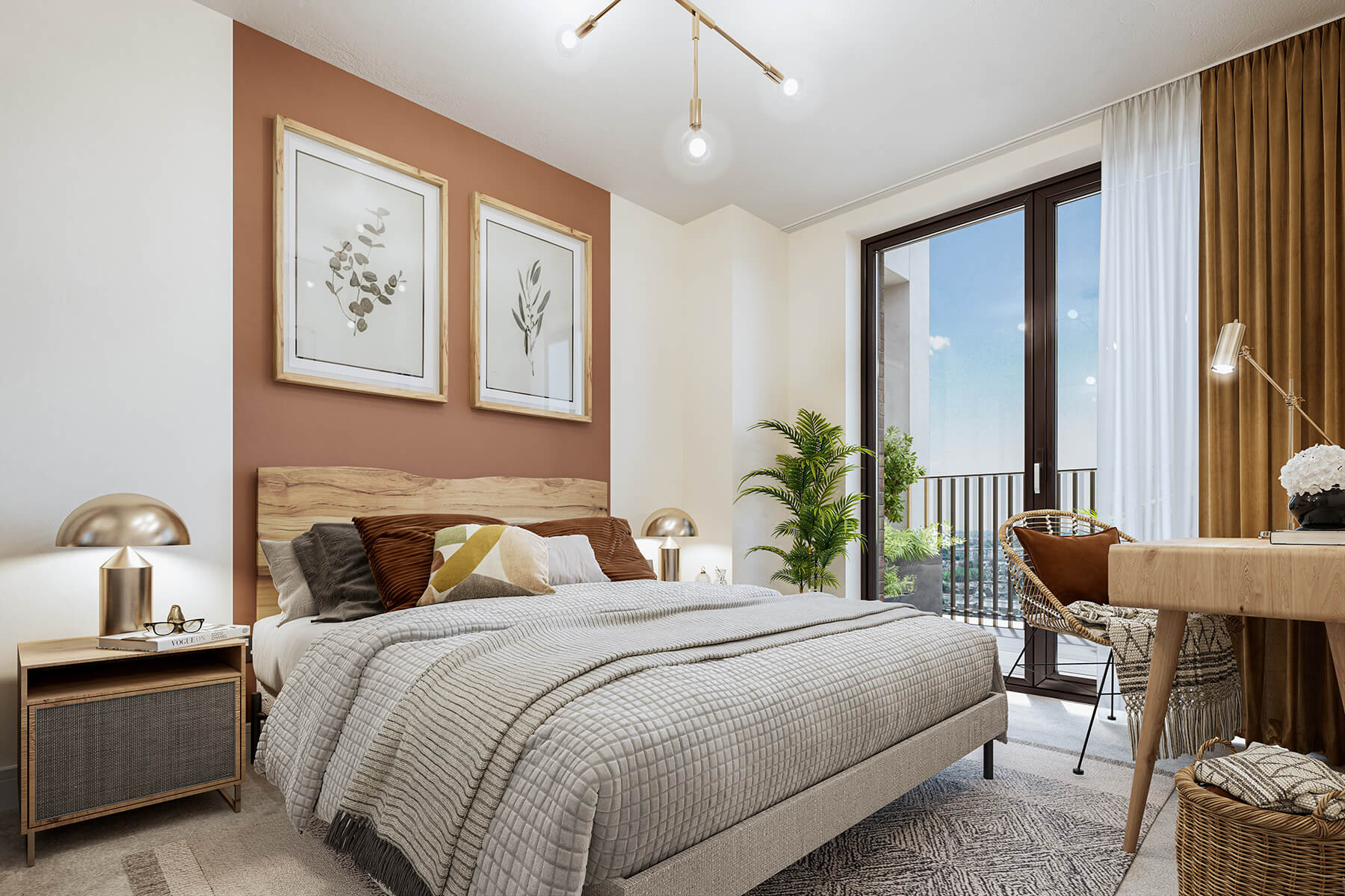 Bedroom at Coronation Square