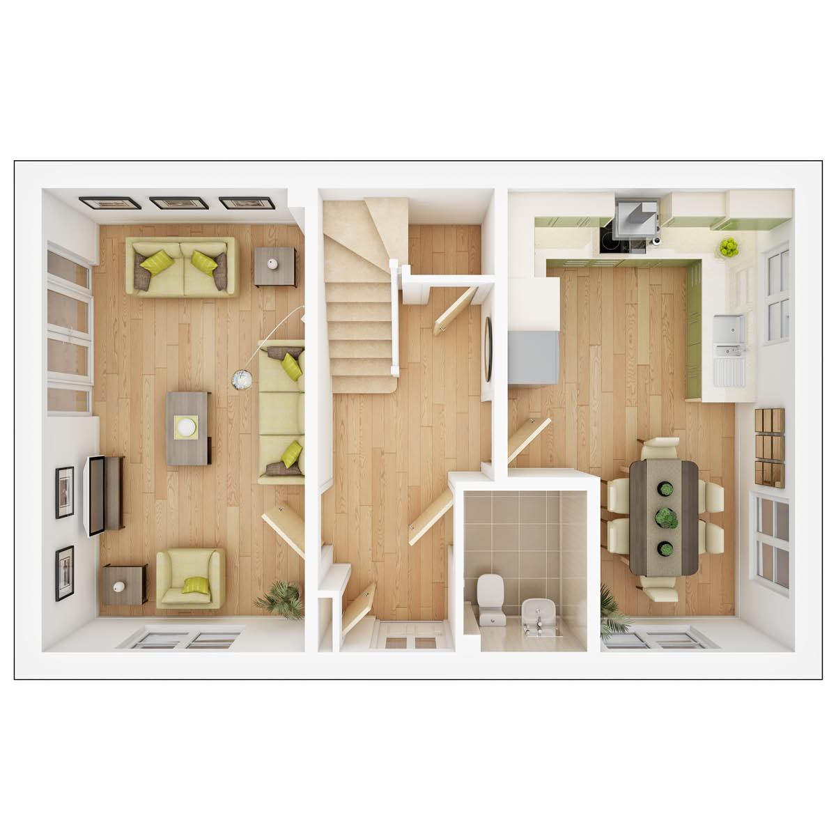 Kingdale Ground Floor Plan
