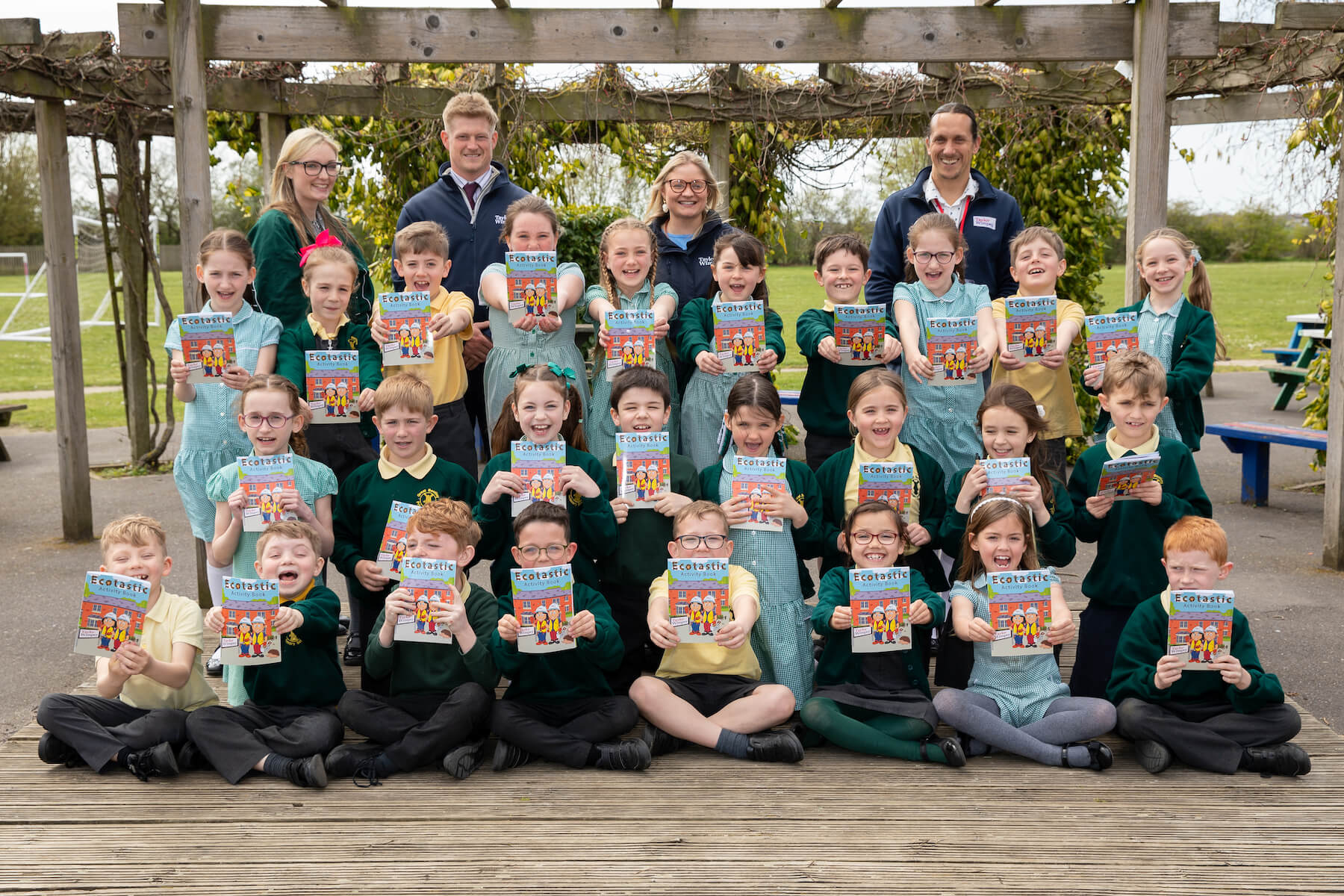 Great Bentley school children Sustainability talk