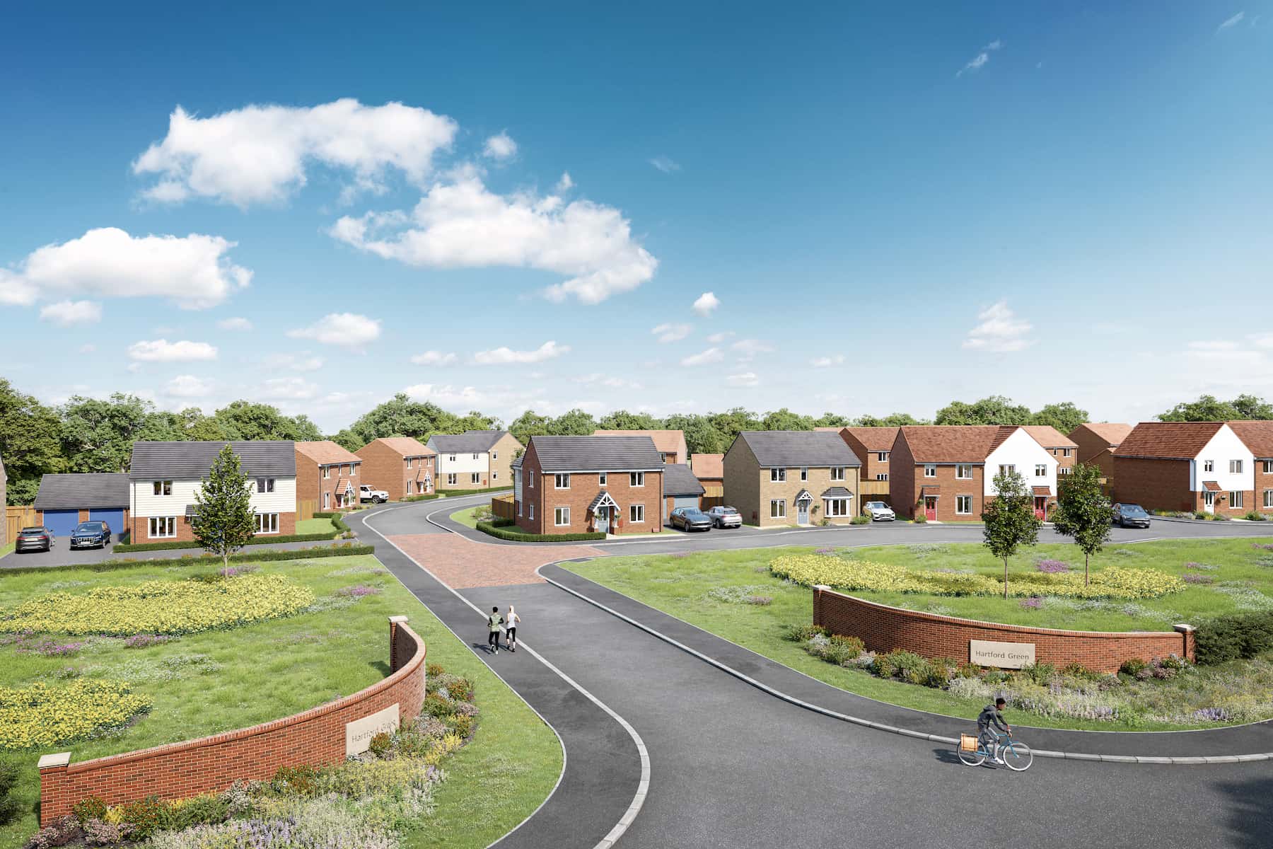 Register for updates about new homes at Hartford Green ‧ Taylor Wimpey